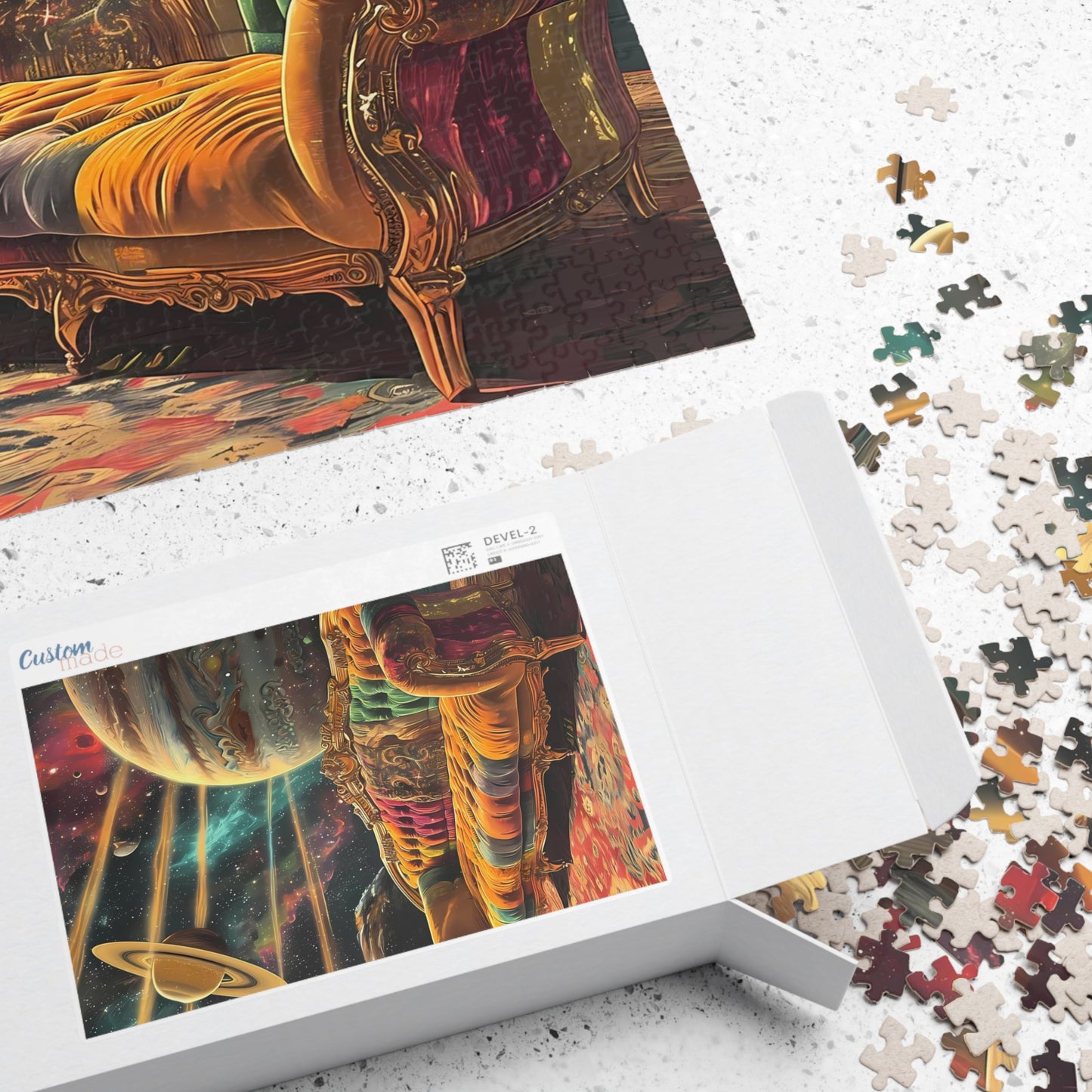 Cosmic Couch Jigsaw Puzzle