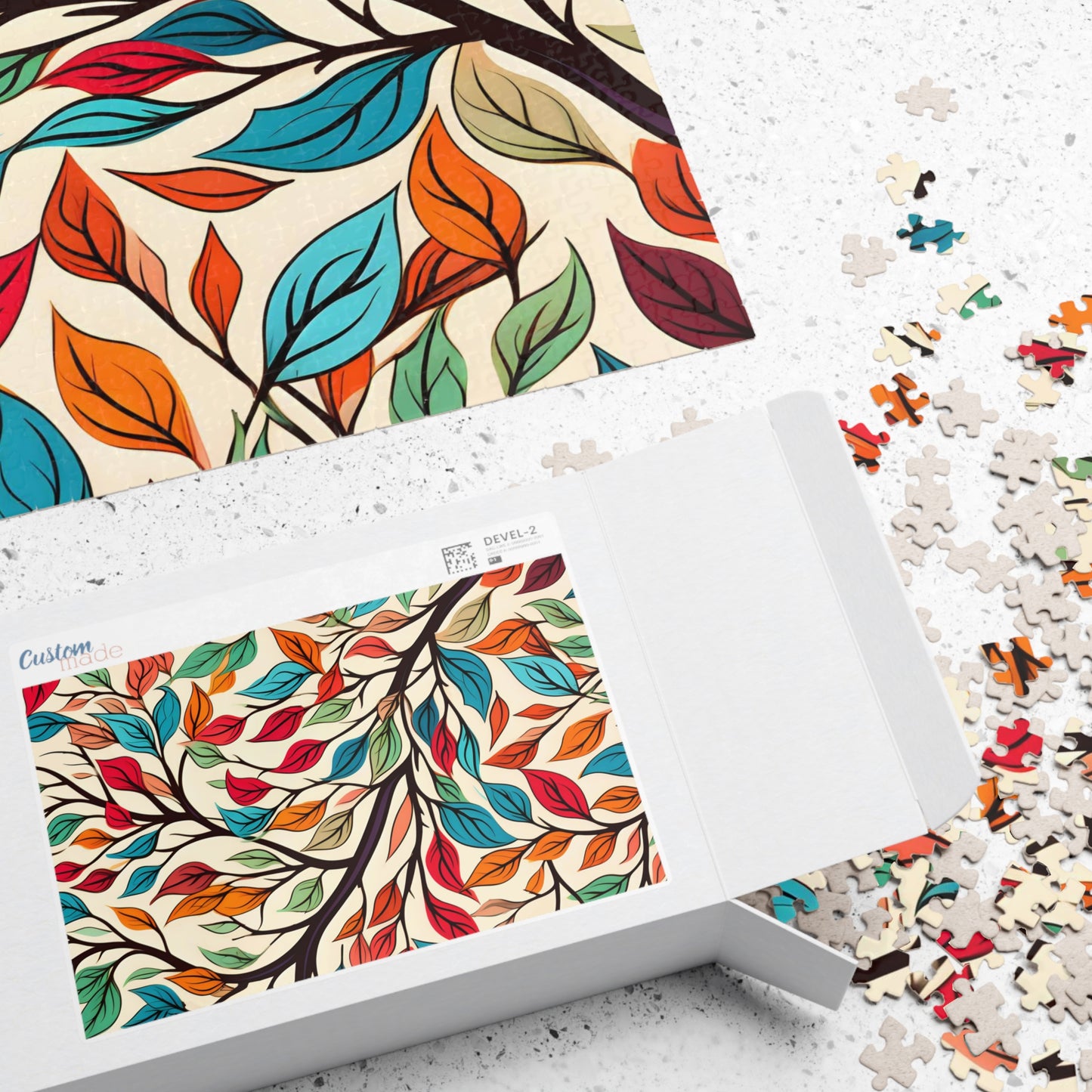 Leaves Pattern Jigsaw Puzzle