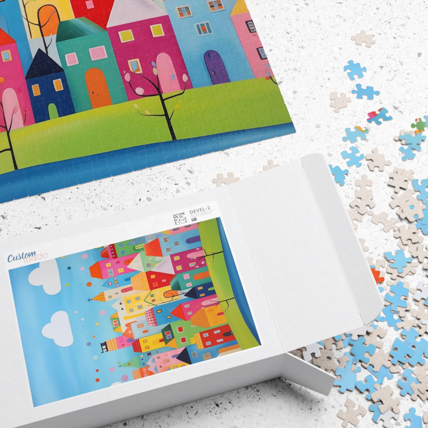 Whimsical Town Jigsaw Puzzle
