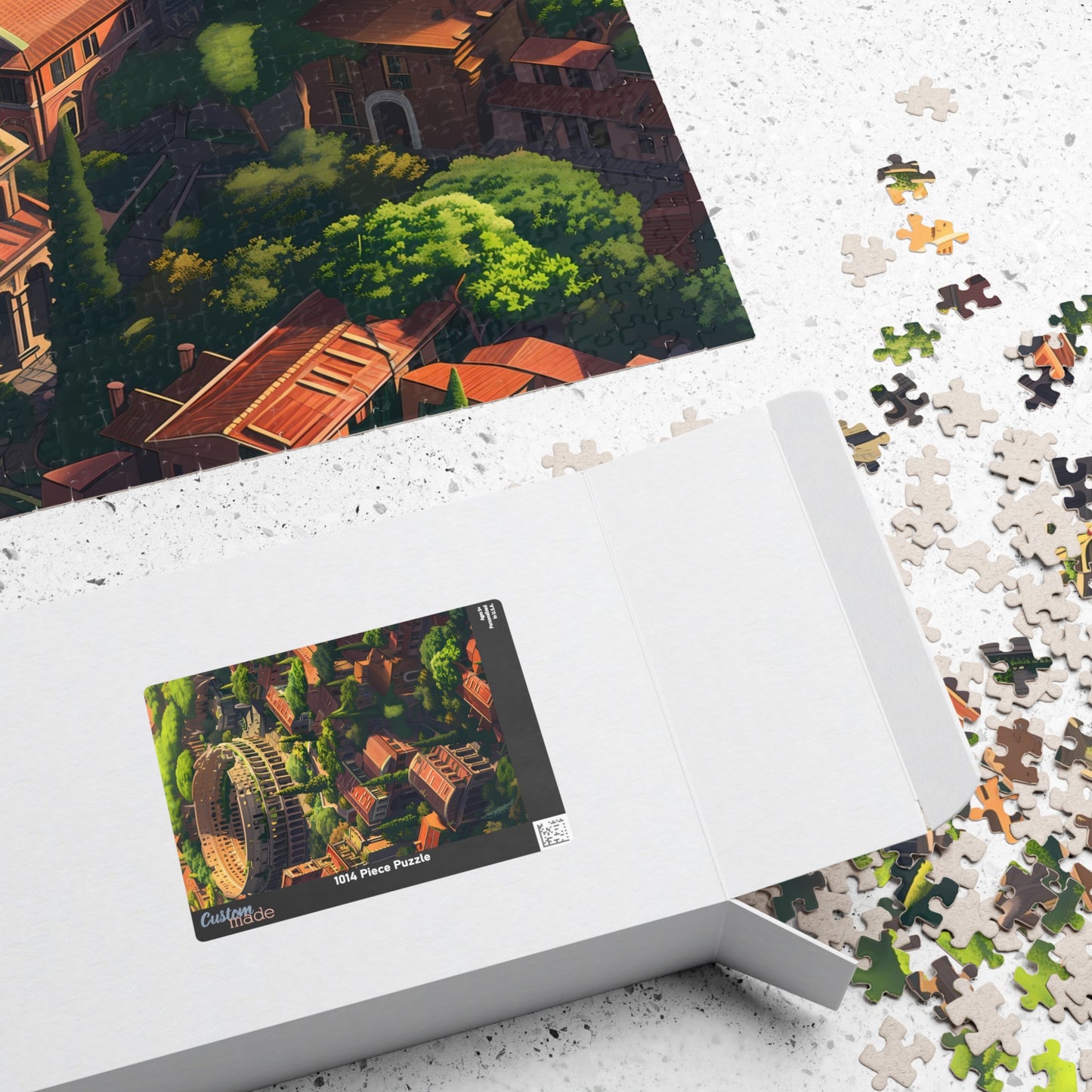 Vibrant Colosseum Jigsaw Puzzle