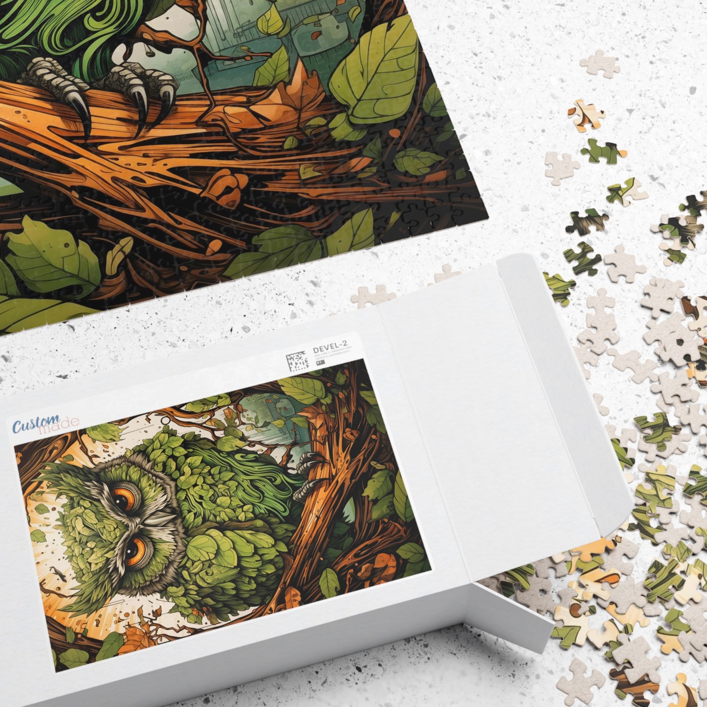 Earths Owl Jigsaw Puzzle