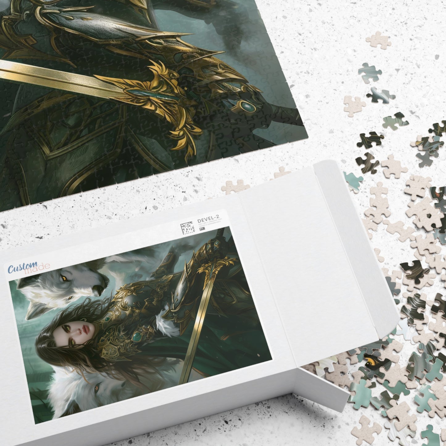 Fantasy Warrior Jigsaw Puzzle