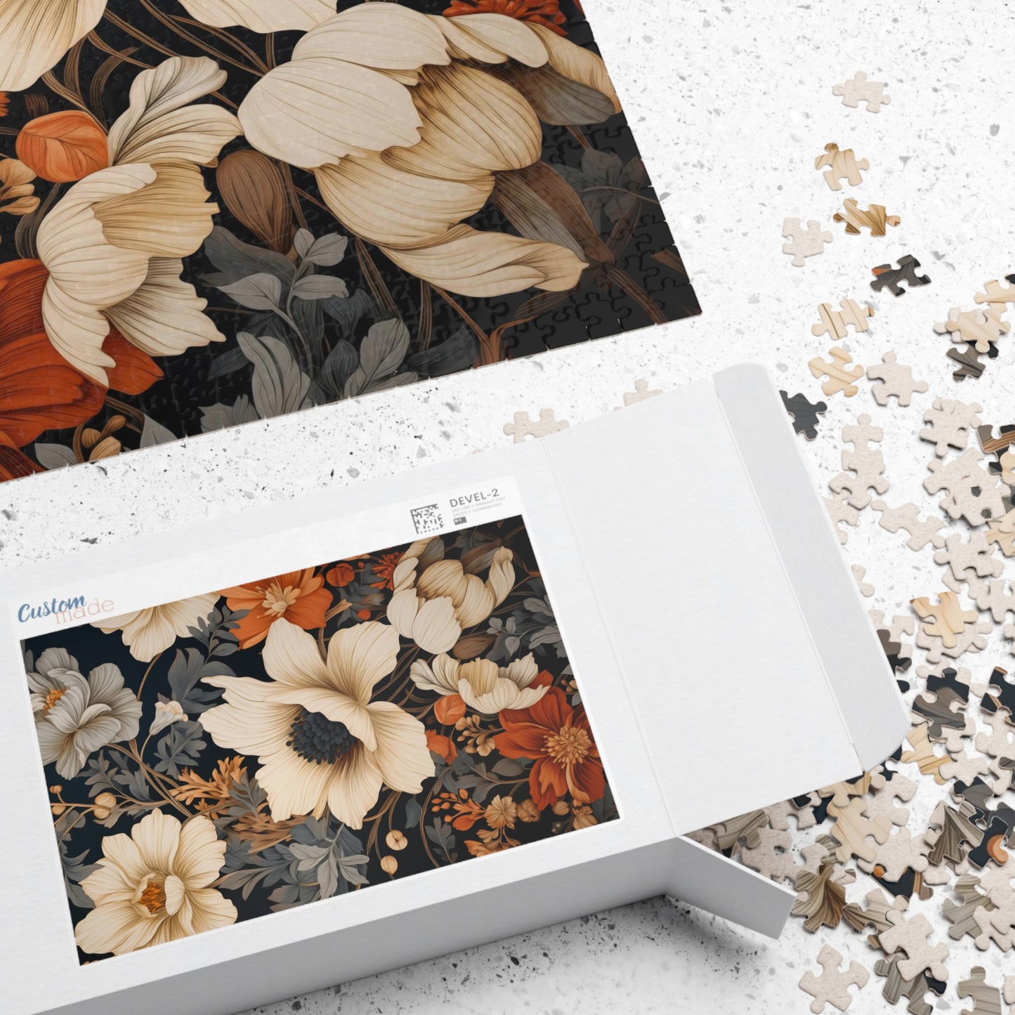 Bold Flowers Jigsaw Puzzle