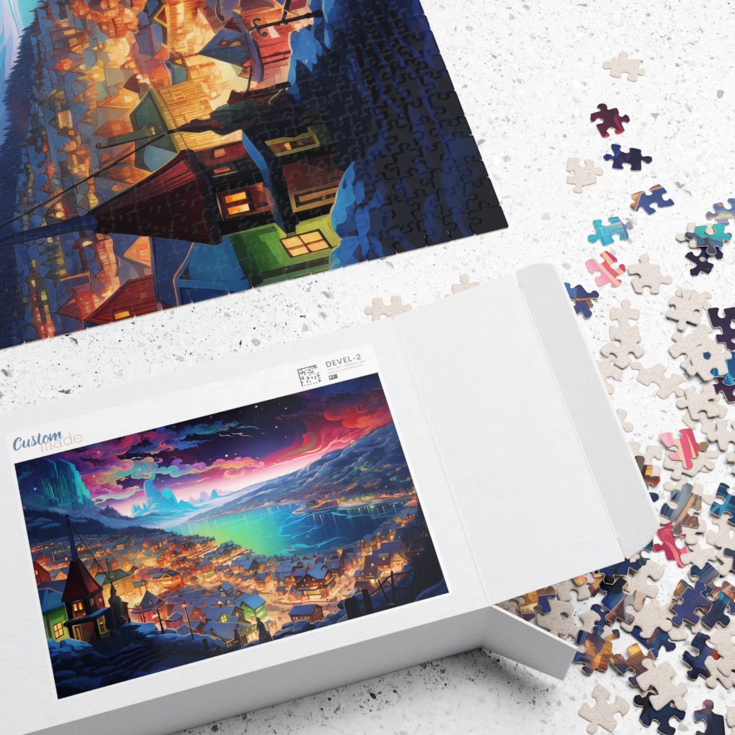 North Pole Village Jigsaw Puzzle