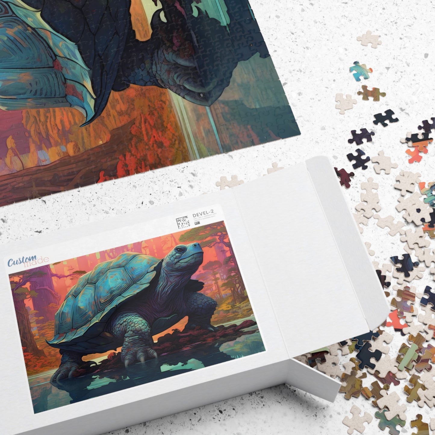 Ancient Turtle Jigsaw Puzzle