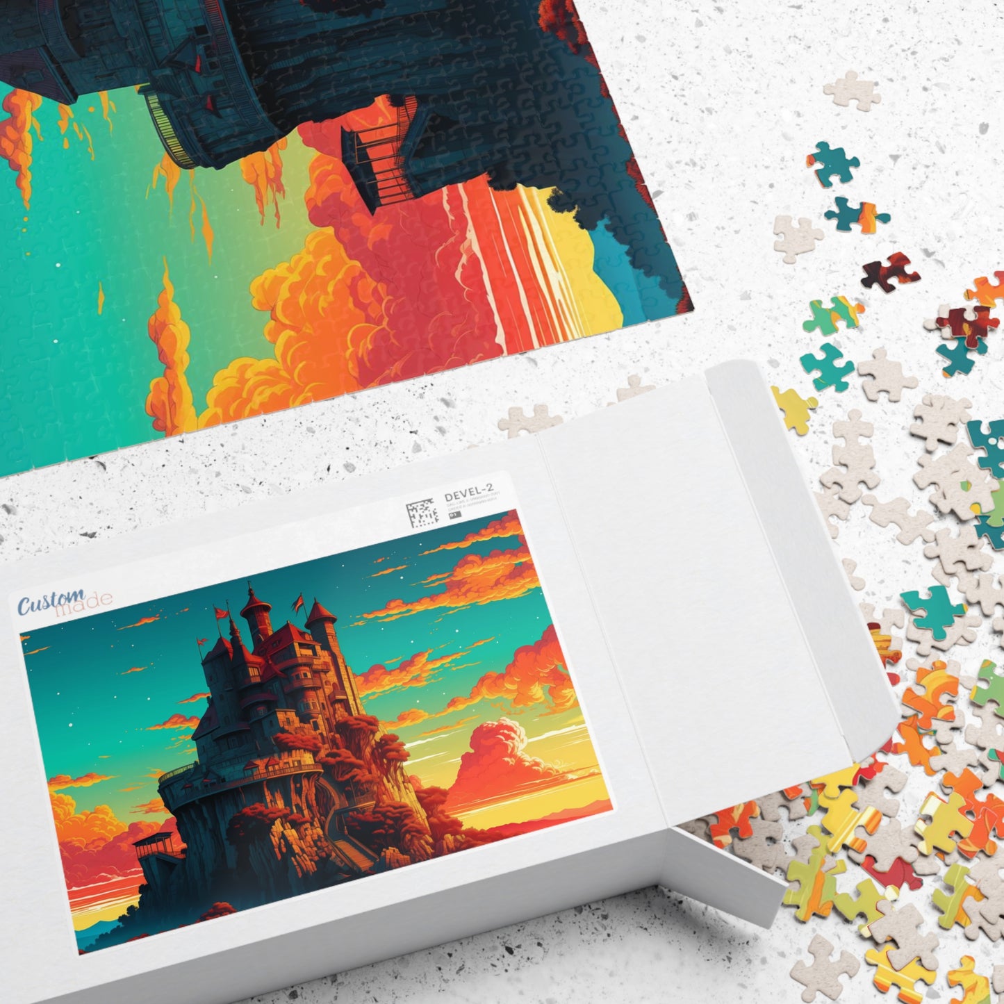 Sunrise Castle Jigsaw Puzzle