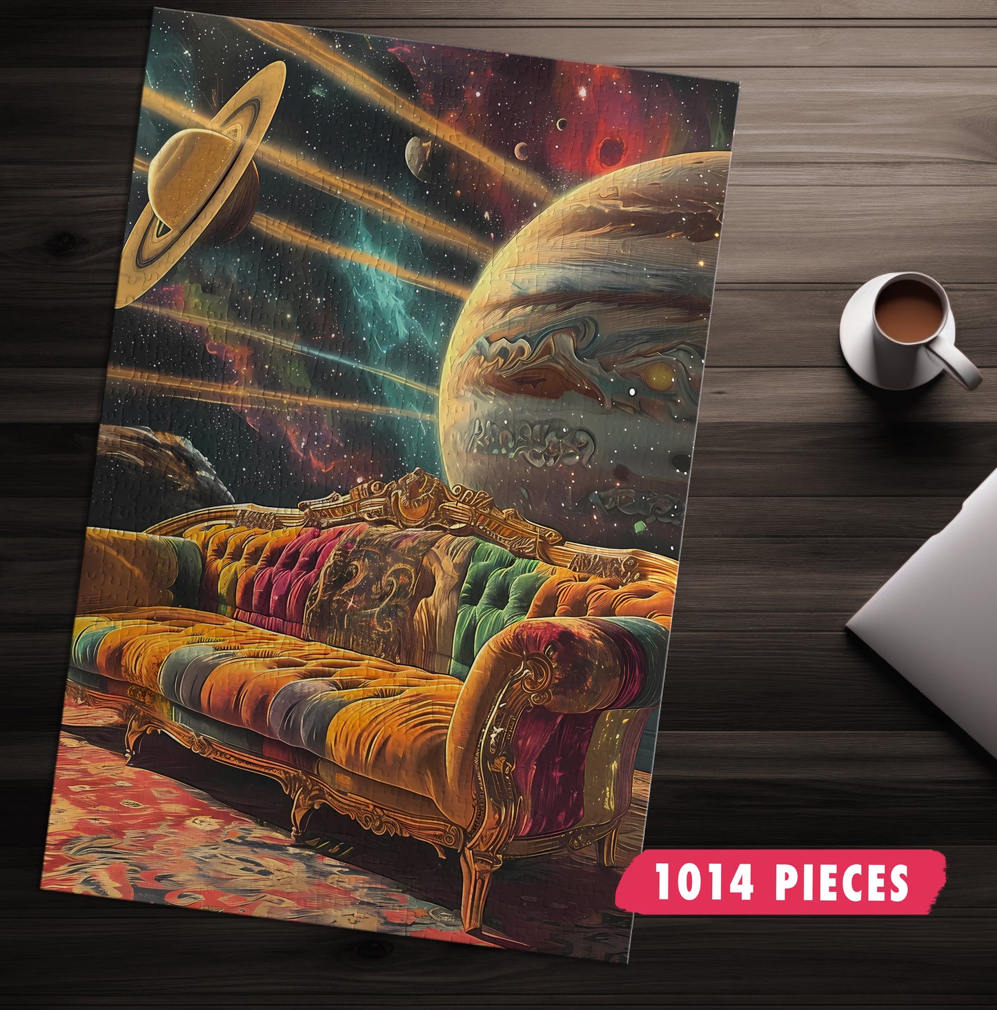 Cosmic Couch Jigsaw Puzzle