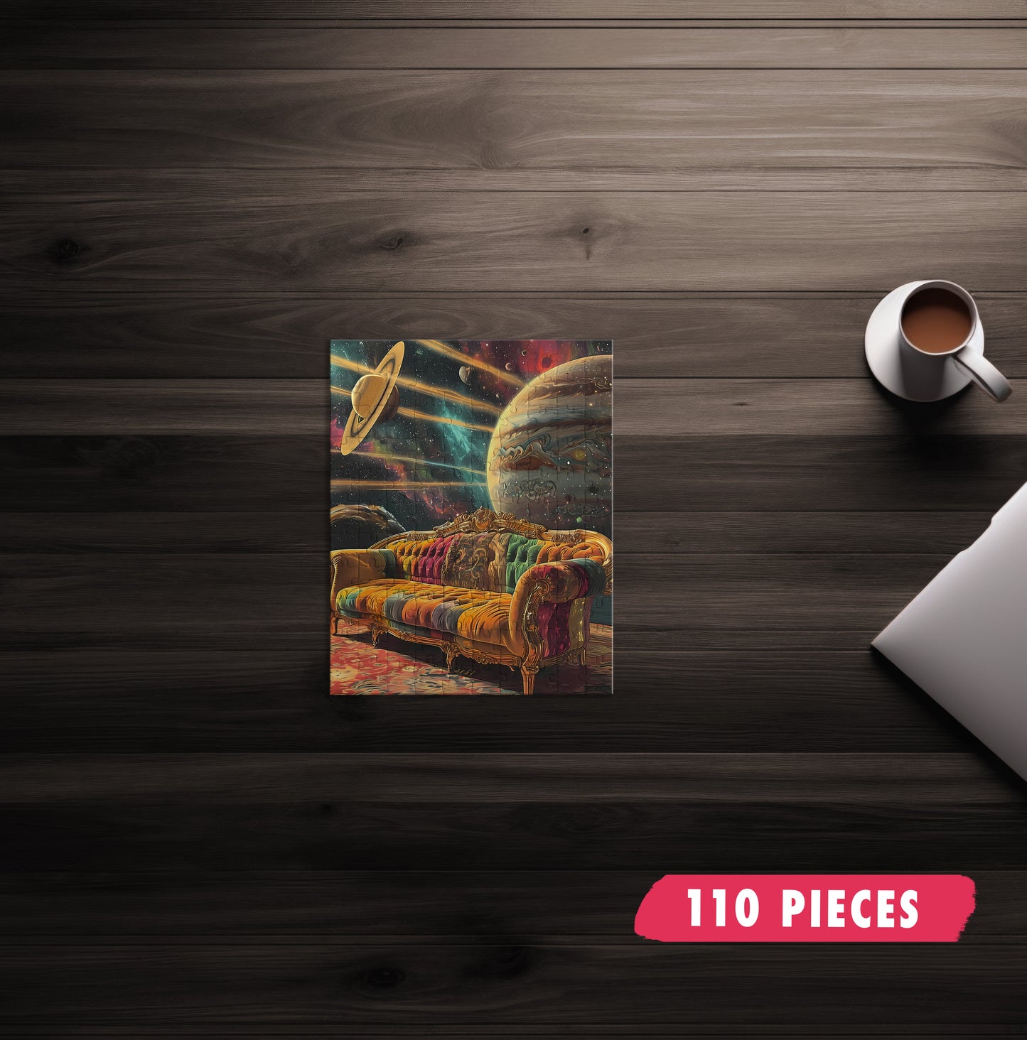 Cosmic Couch Jigsaw Puzzle