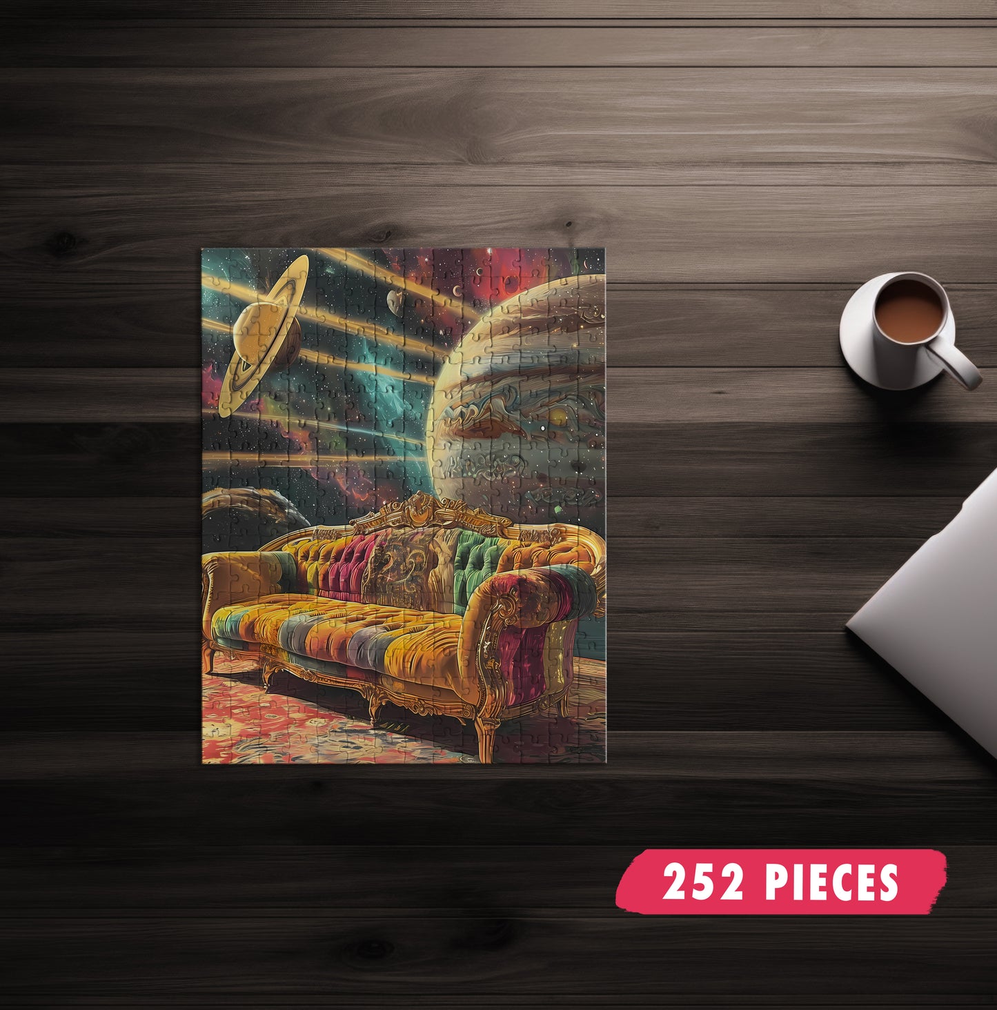 Cosmic Couch Jigsaw Puzzle