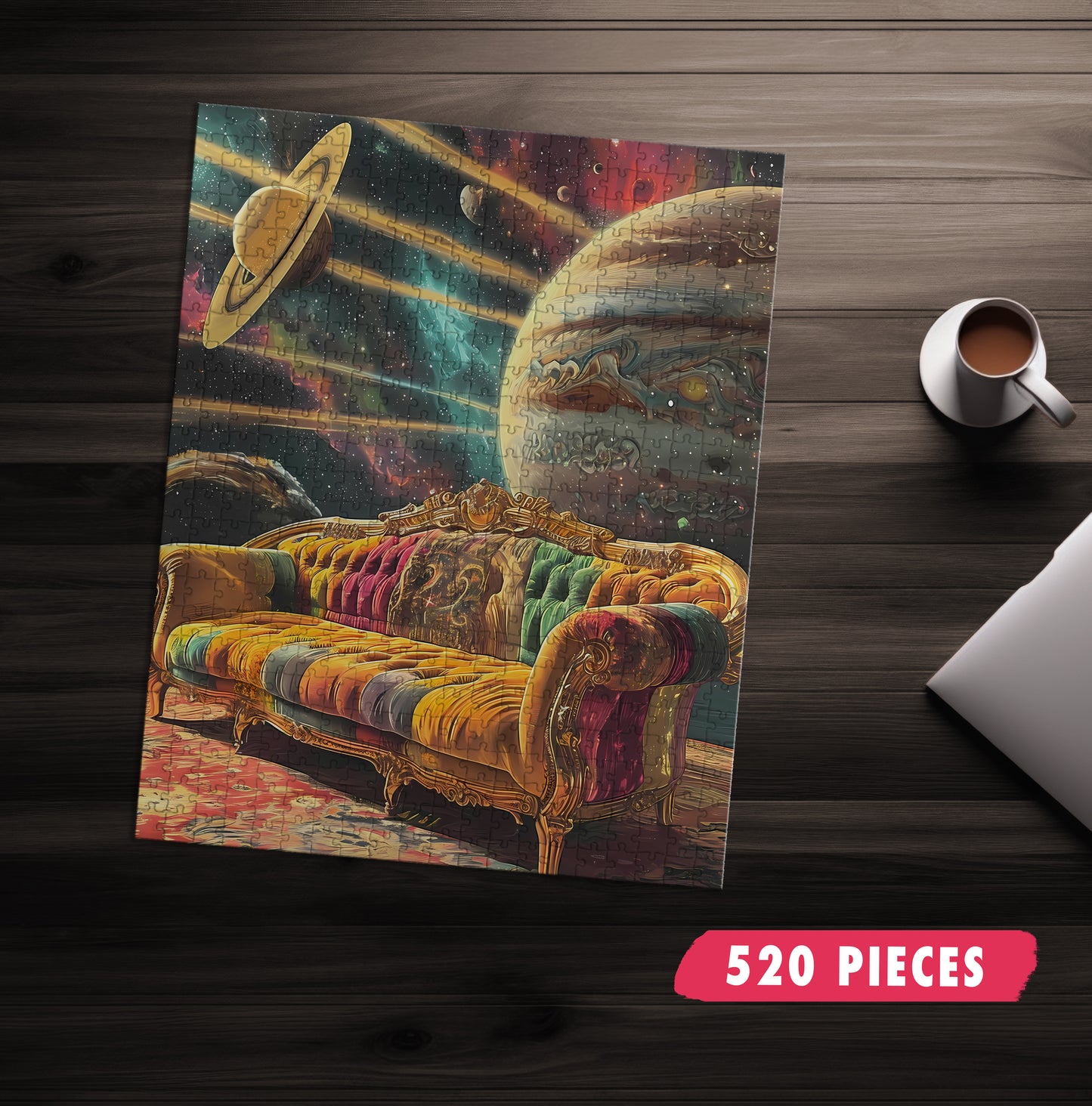 Cosmic Couch Jigsaw Puzzle