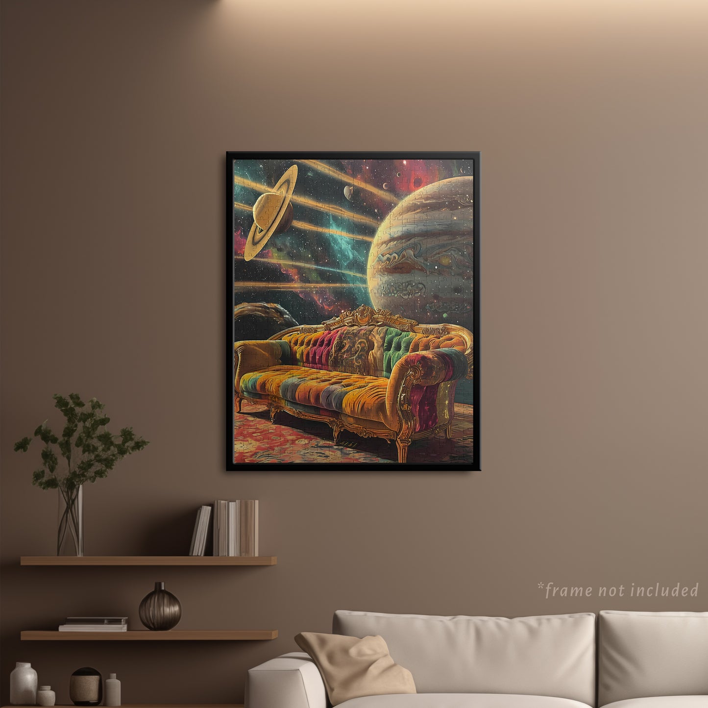 Cosmic Couch Jigsaw Puzzle