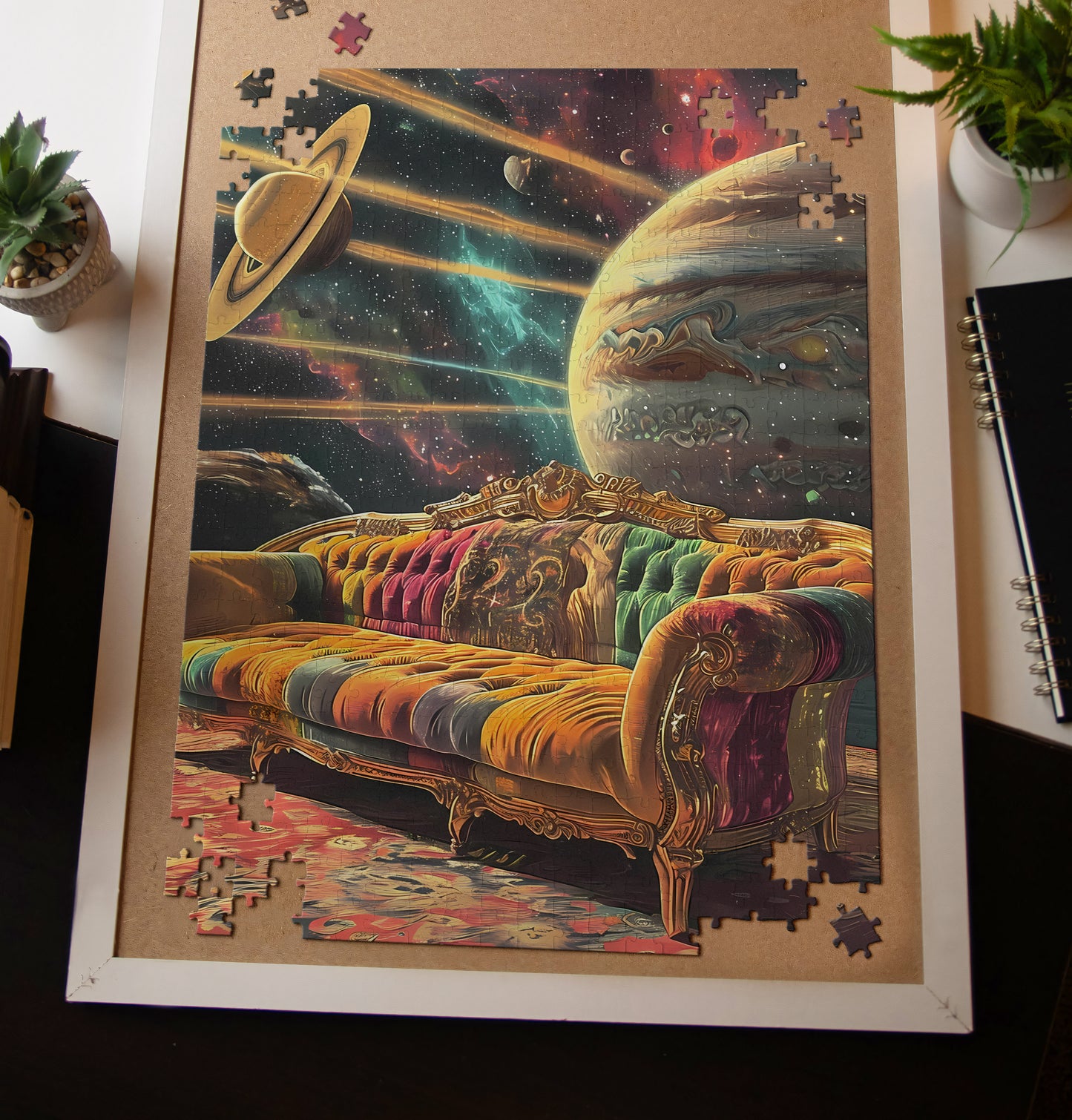Cosmic Couch Jigsaw Puzzle