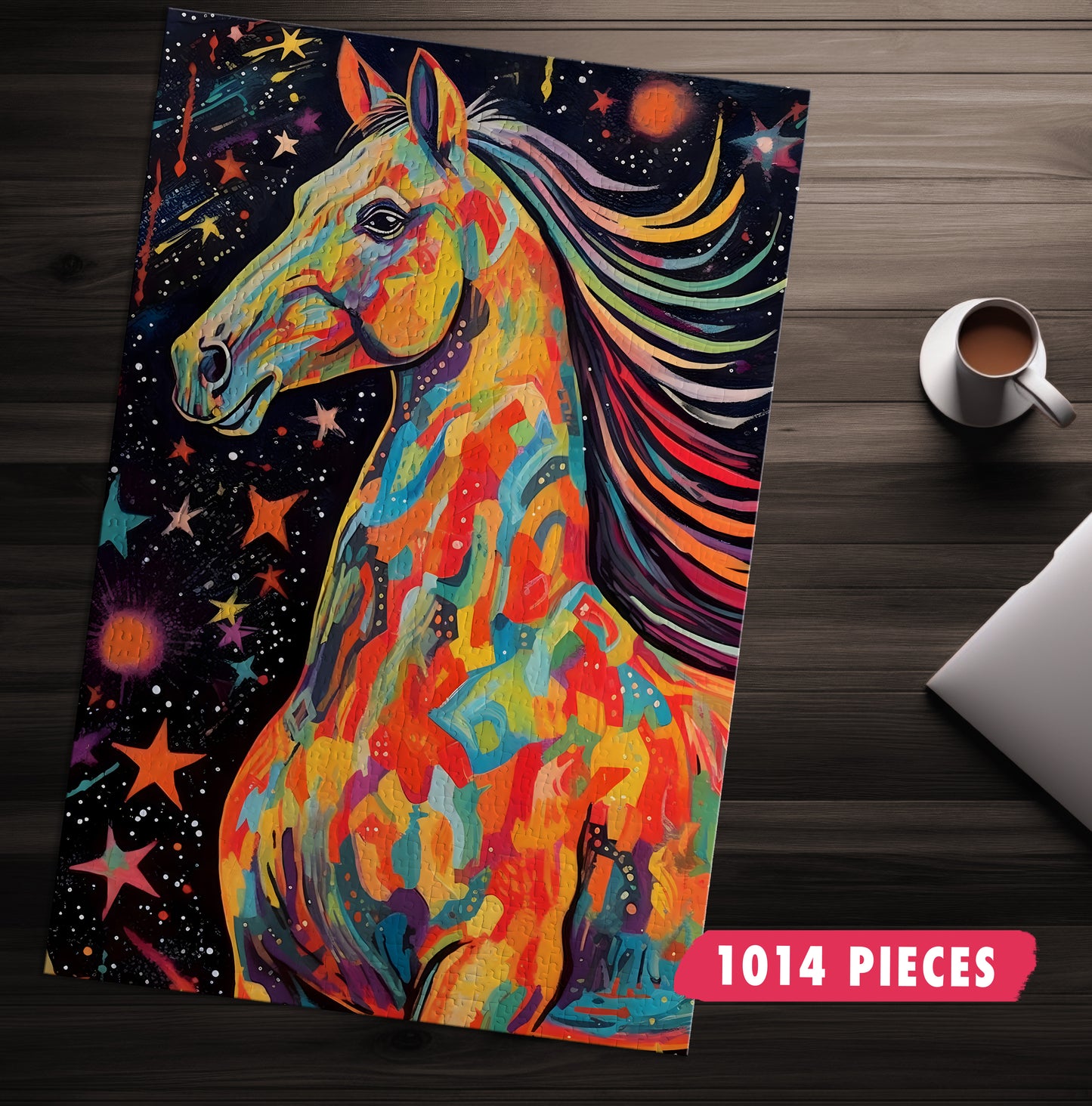 Cosmic Horse Jigsaw Puzzle