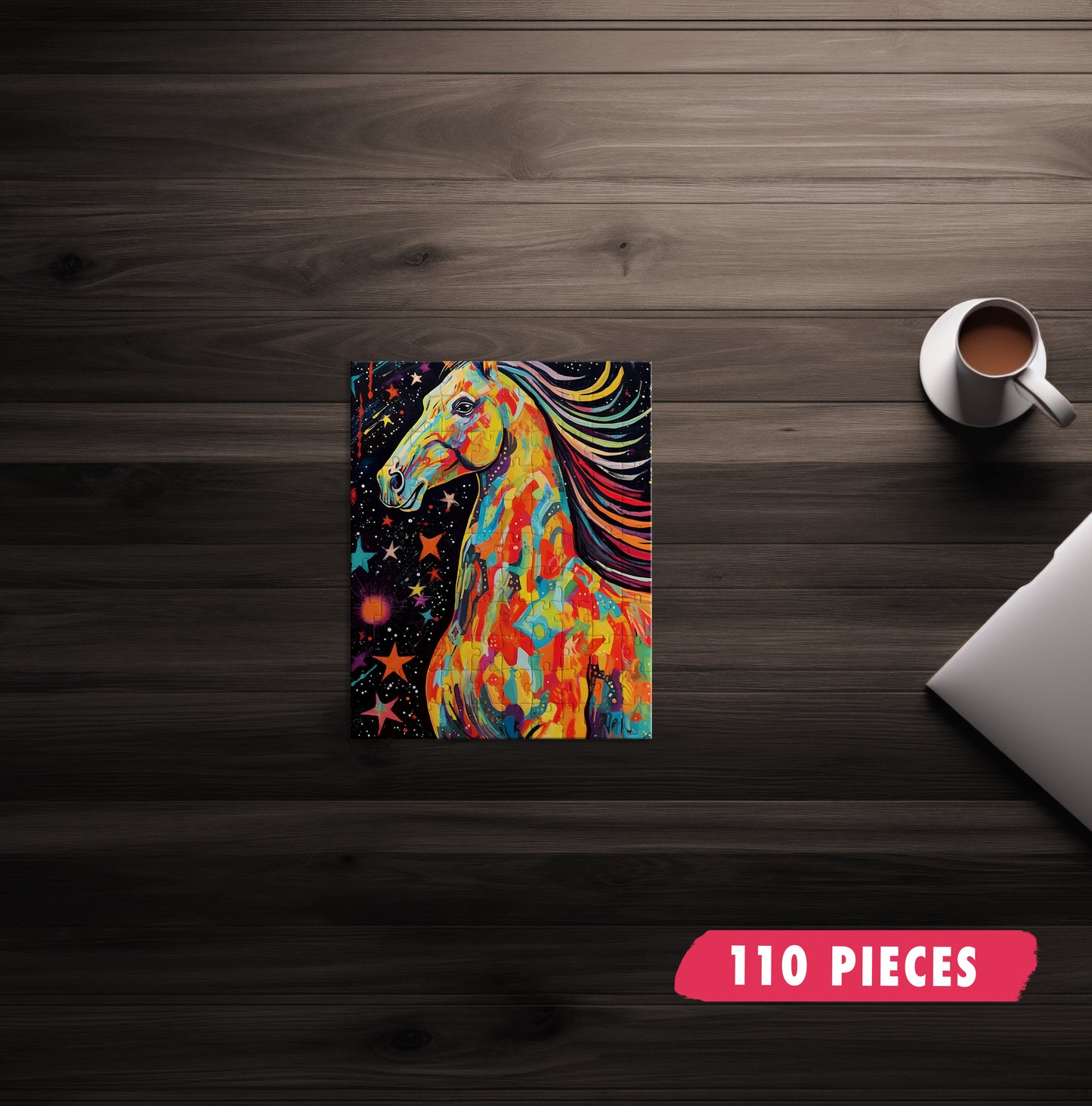Cosmic Horse Jigsaw Puzzle
