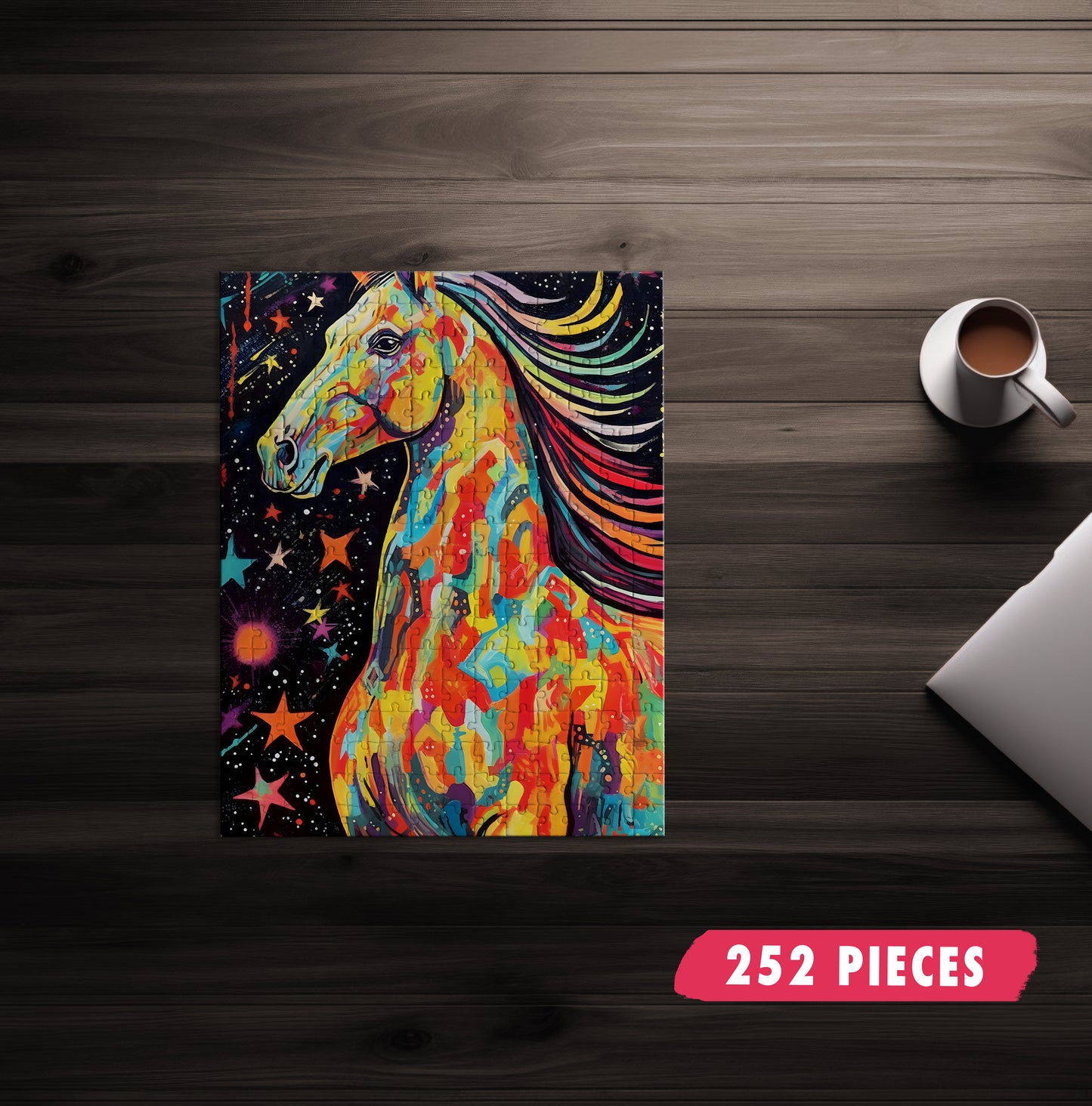 Cosmic Horse Jigsaw Puzzle