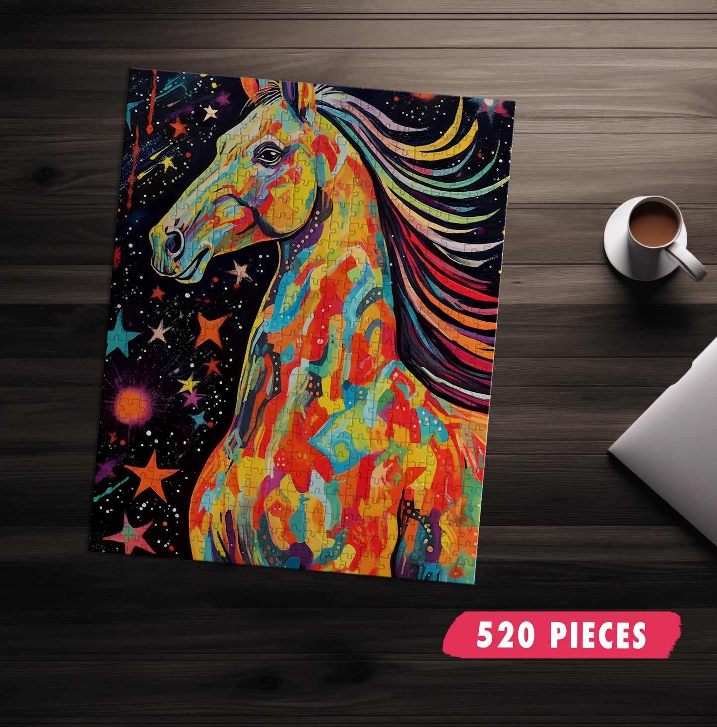 Cosmic Horse Jigsaw Puzzle