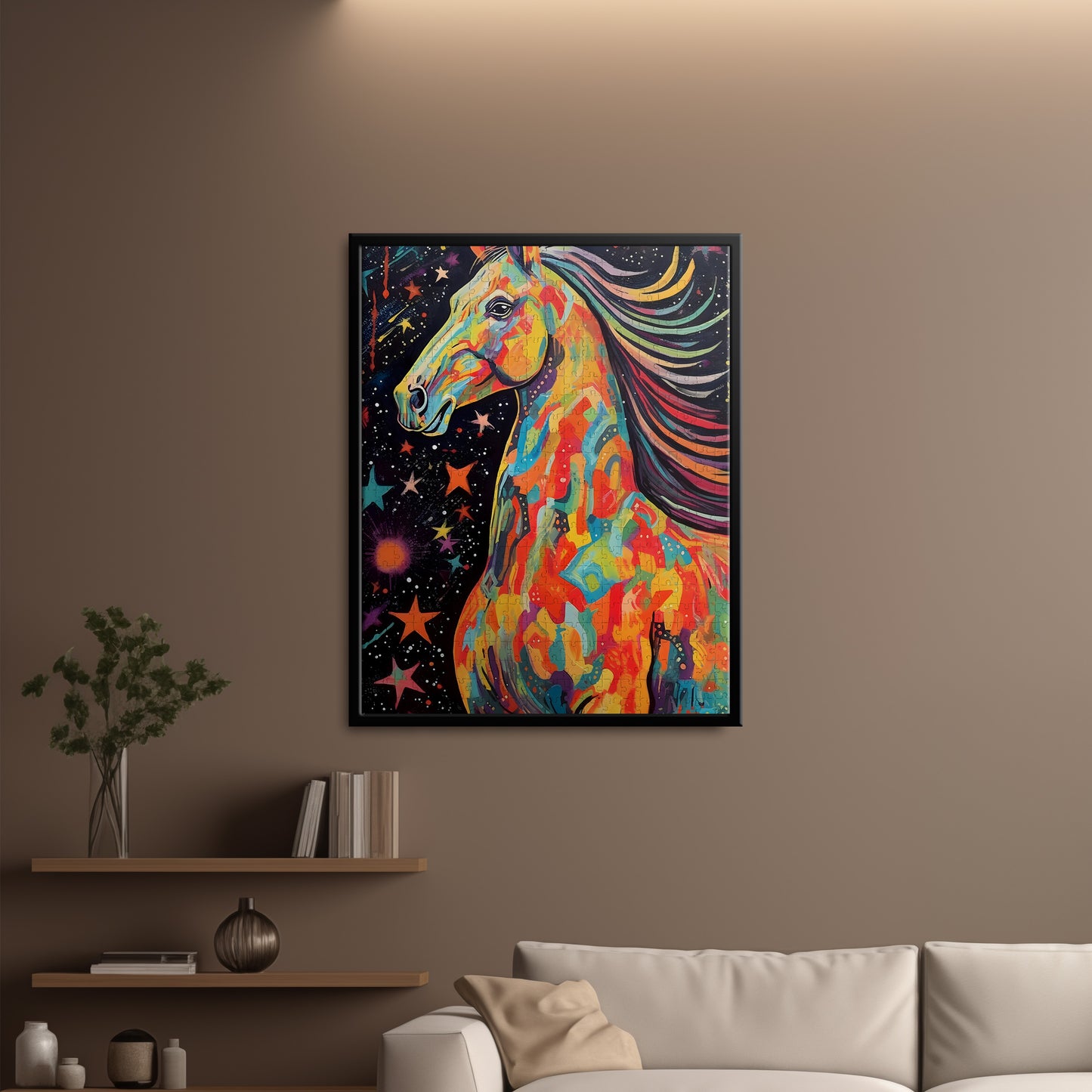 Cosmic Horse Jigsaw Puzzle