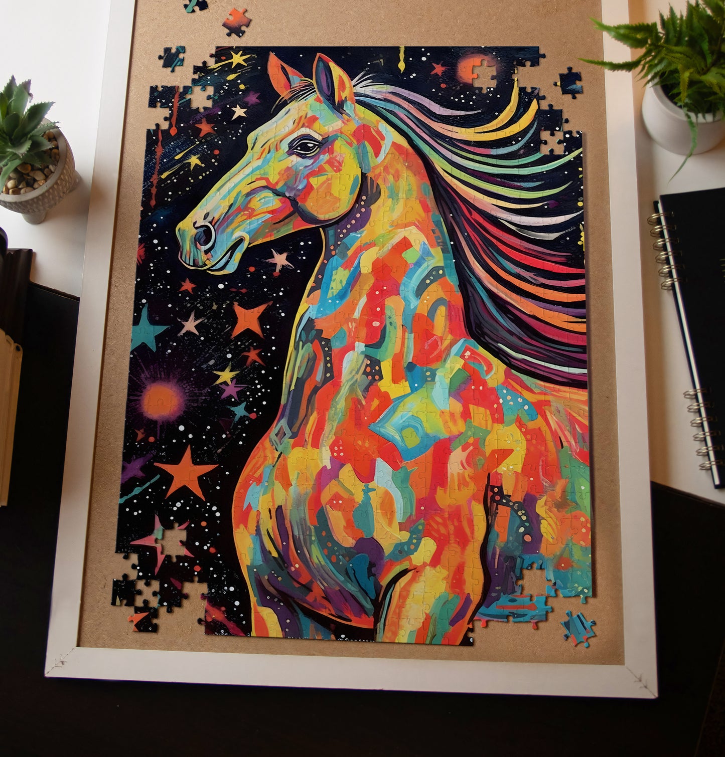 Cosmic Horse Jigsaw Puzzle