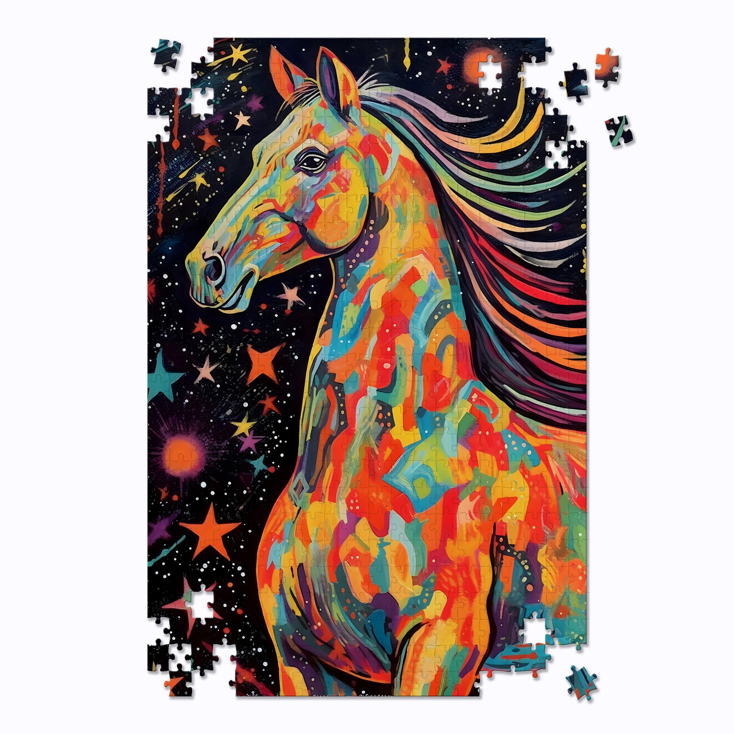Cosmic Horse Jigsaw Puzzle