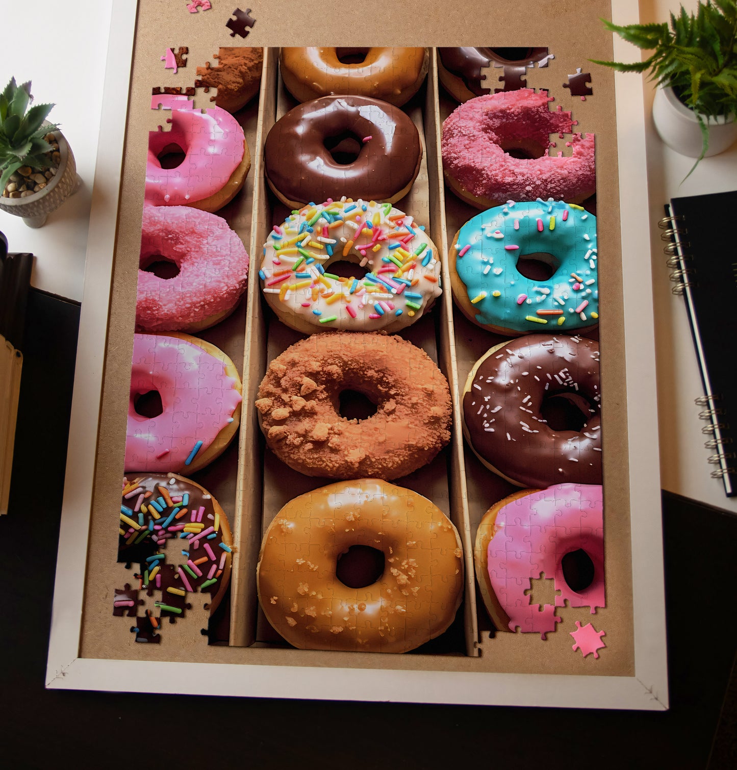 Box Of Donuts Jigsaw Puzzle