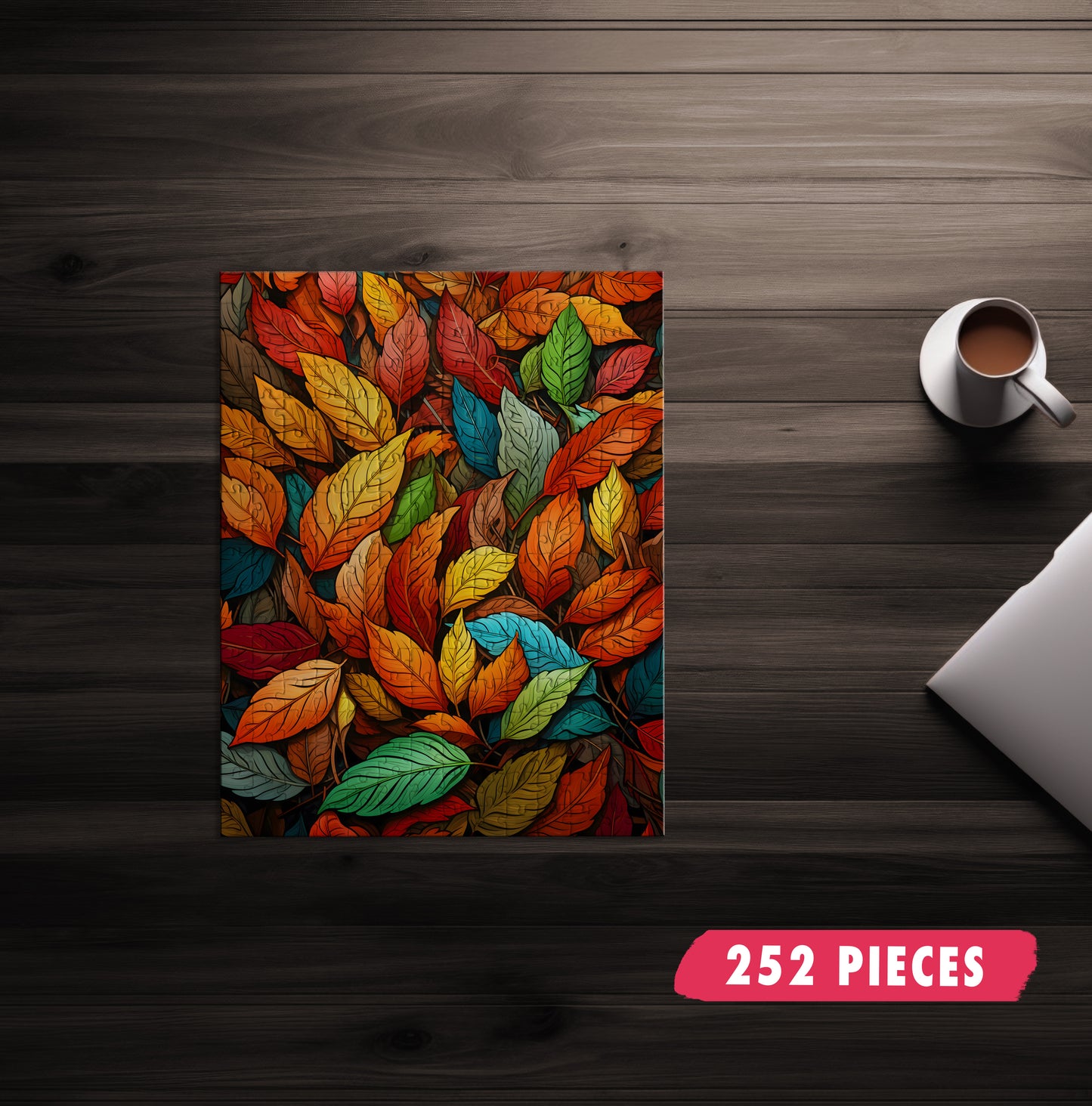 Vibrant Autumn Leaves Jigsaw Puzzle
