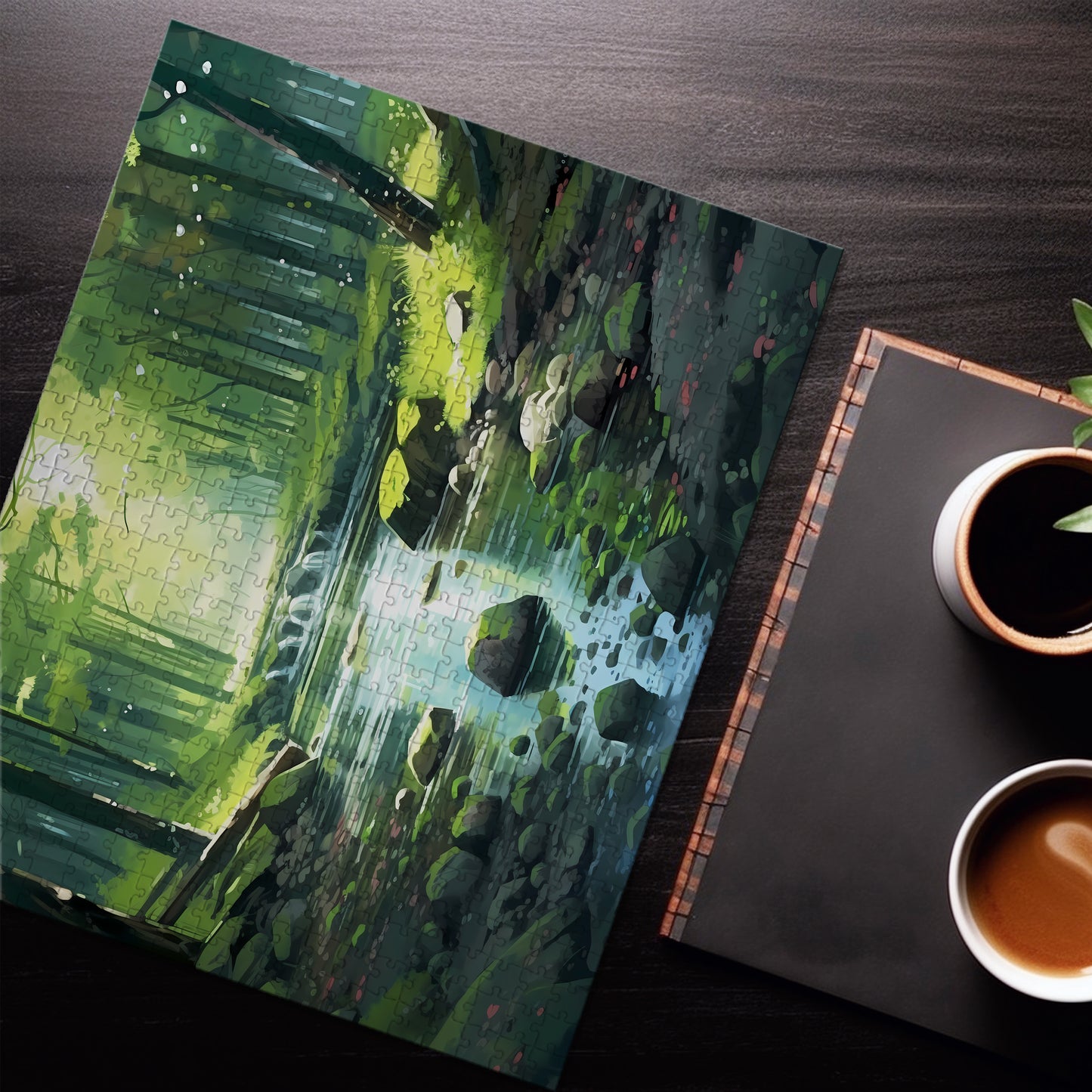 Tranquil Forest Creek Jigsaw Puzzle