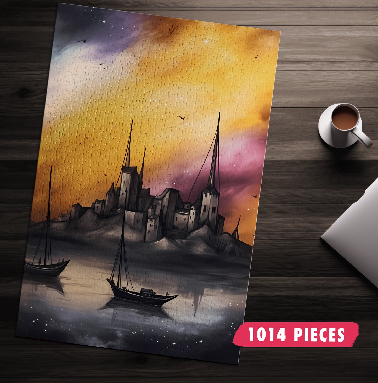 Shimmering Harbor Jigsaw Puzzle