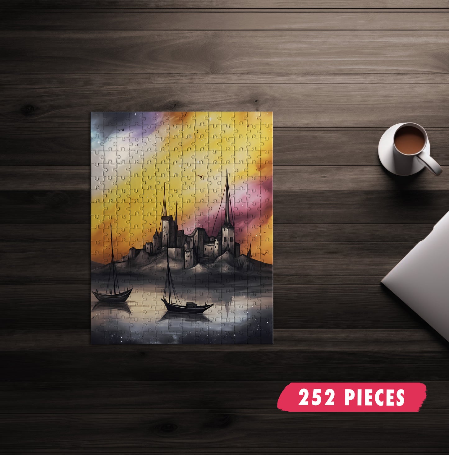 Shimmering Harbor Jigsaw Puzzle