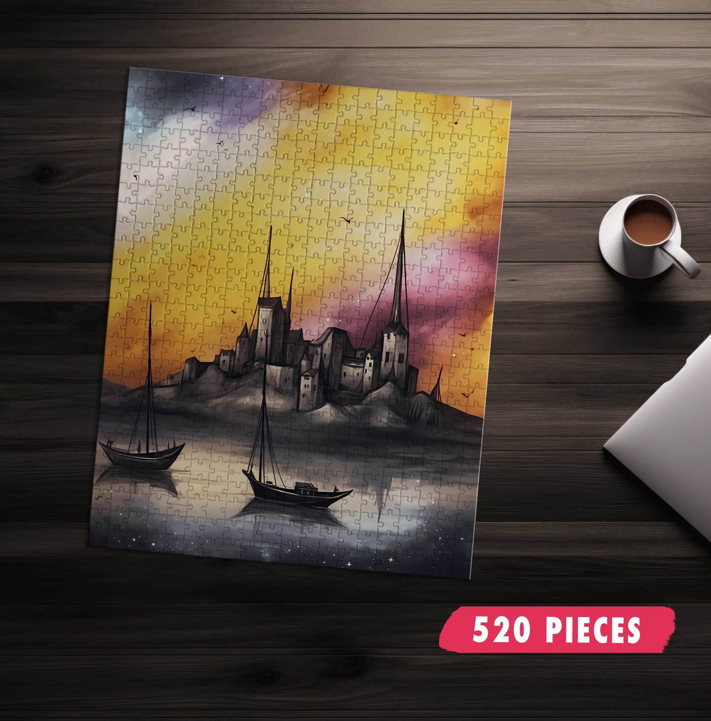 Shimmering Harbor Jigsaw Puzzle