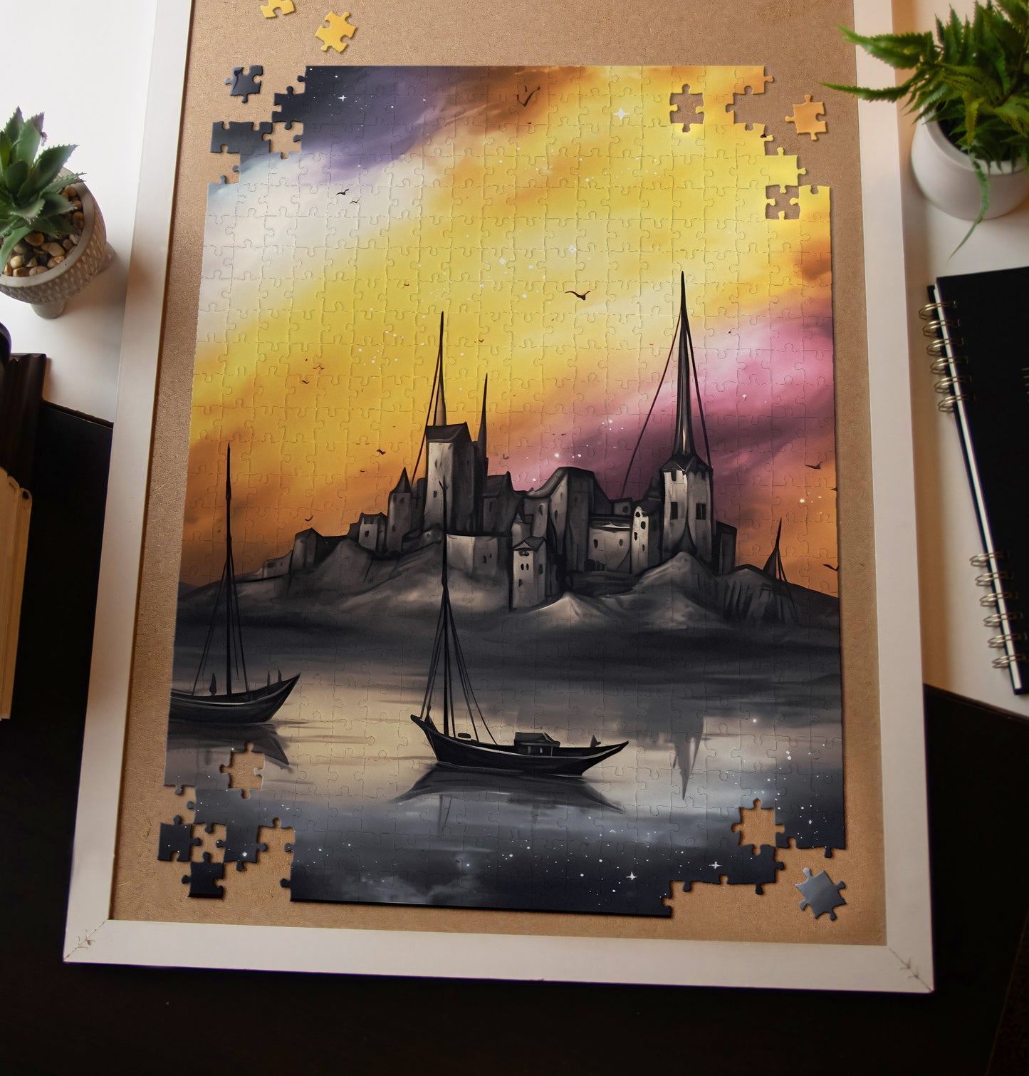 Shimmering Harbor Jigsaw Puzzle