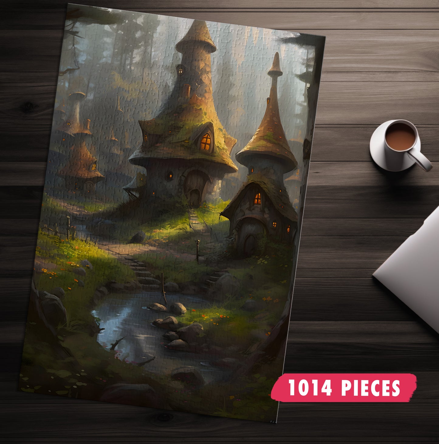 Gnome Village Jigsaw Puzzle