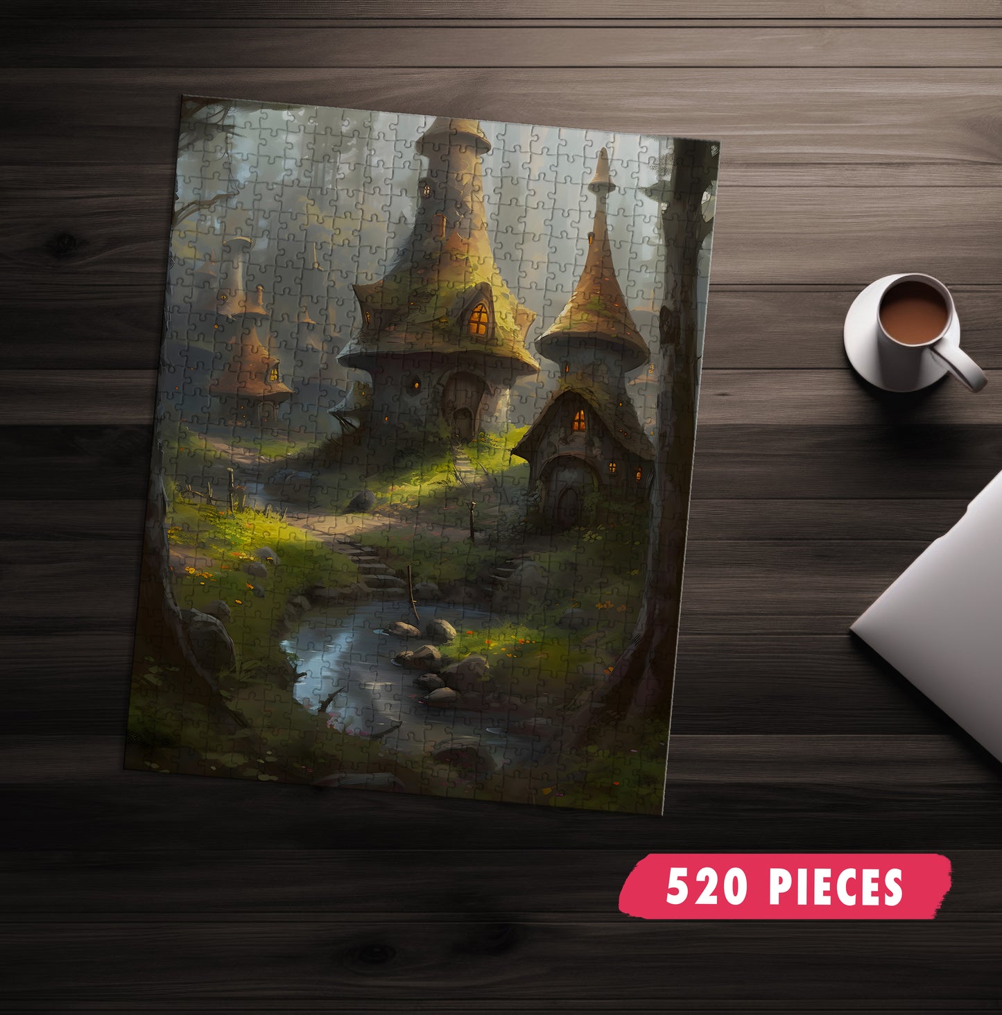 Gnome Village Jigsaw Puzzle