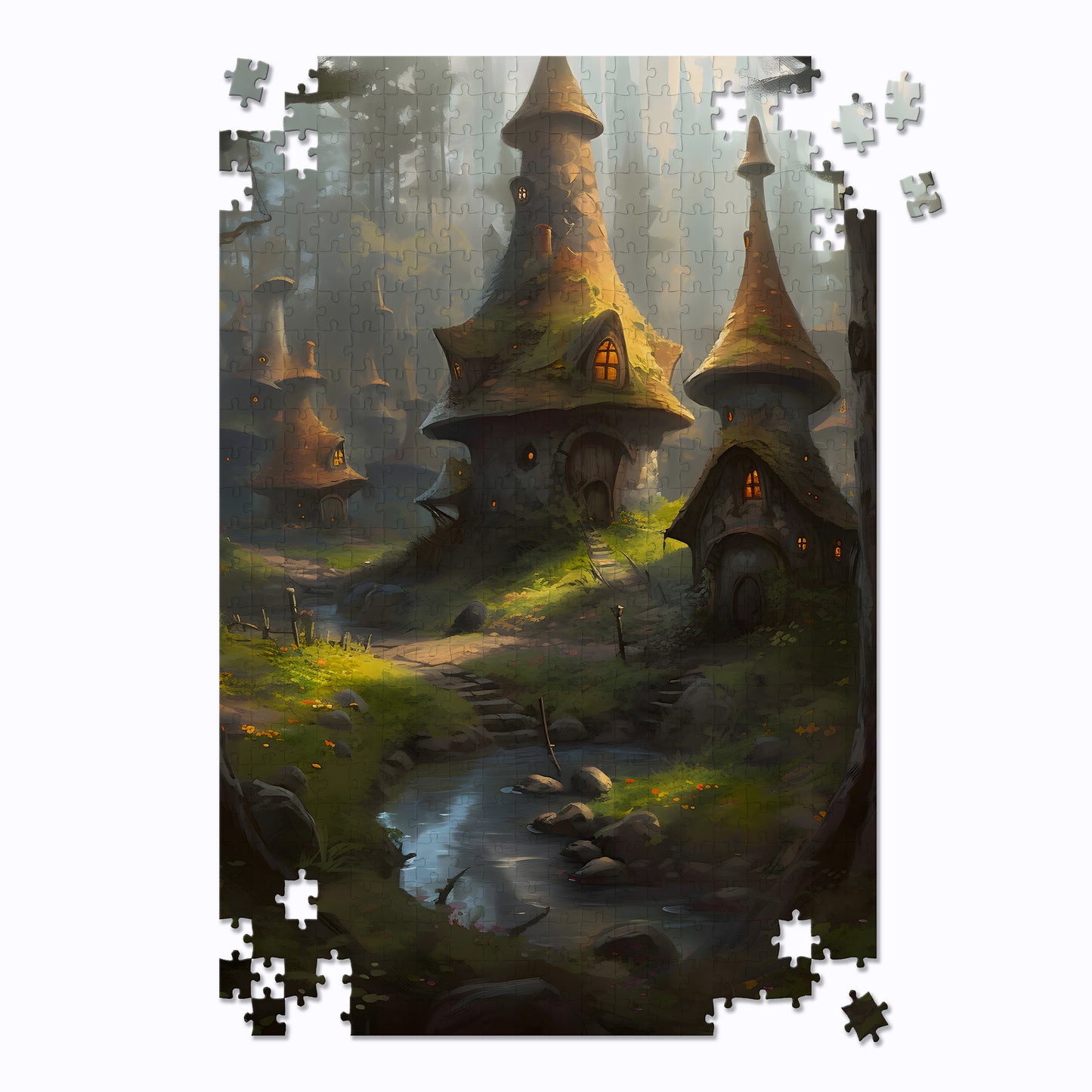 Gnome Village Jigsaw Puzzle