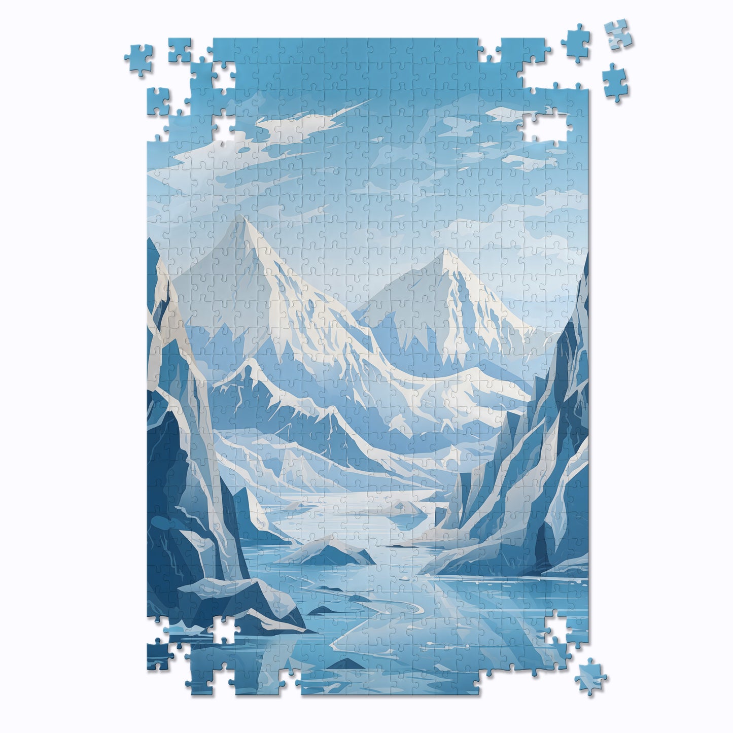Arctic Mountain Landscape