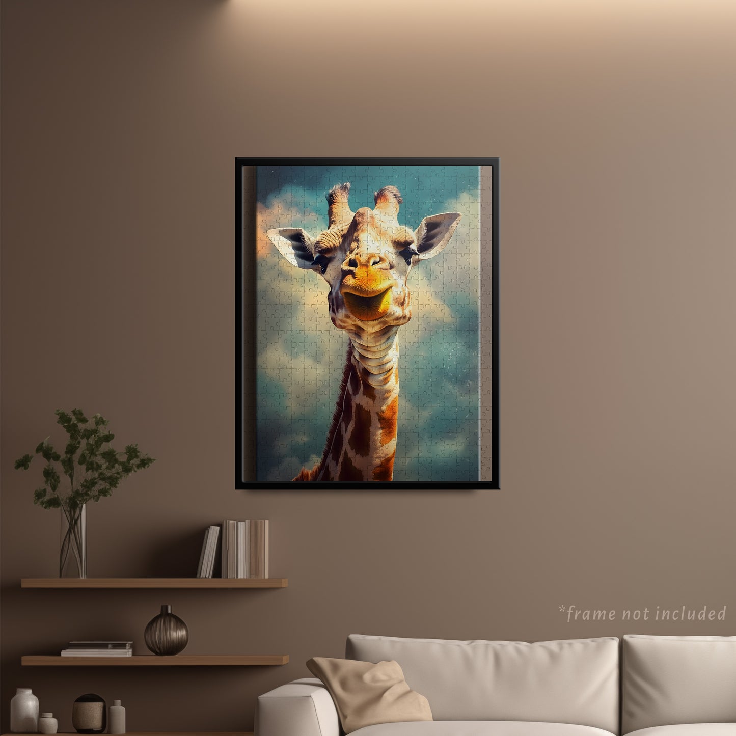 Happy Giraffe Jigsaw Puzzle