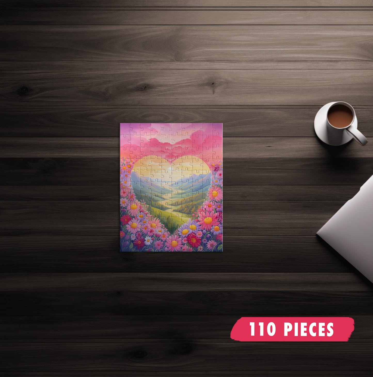 Valentine's Heart Jigsaw Puzzle