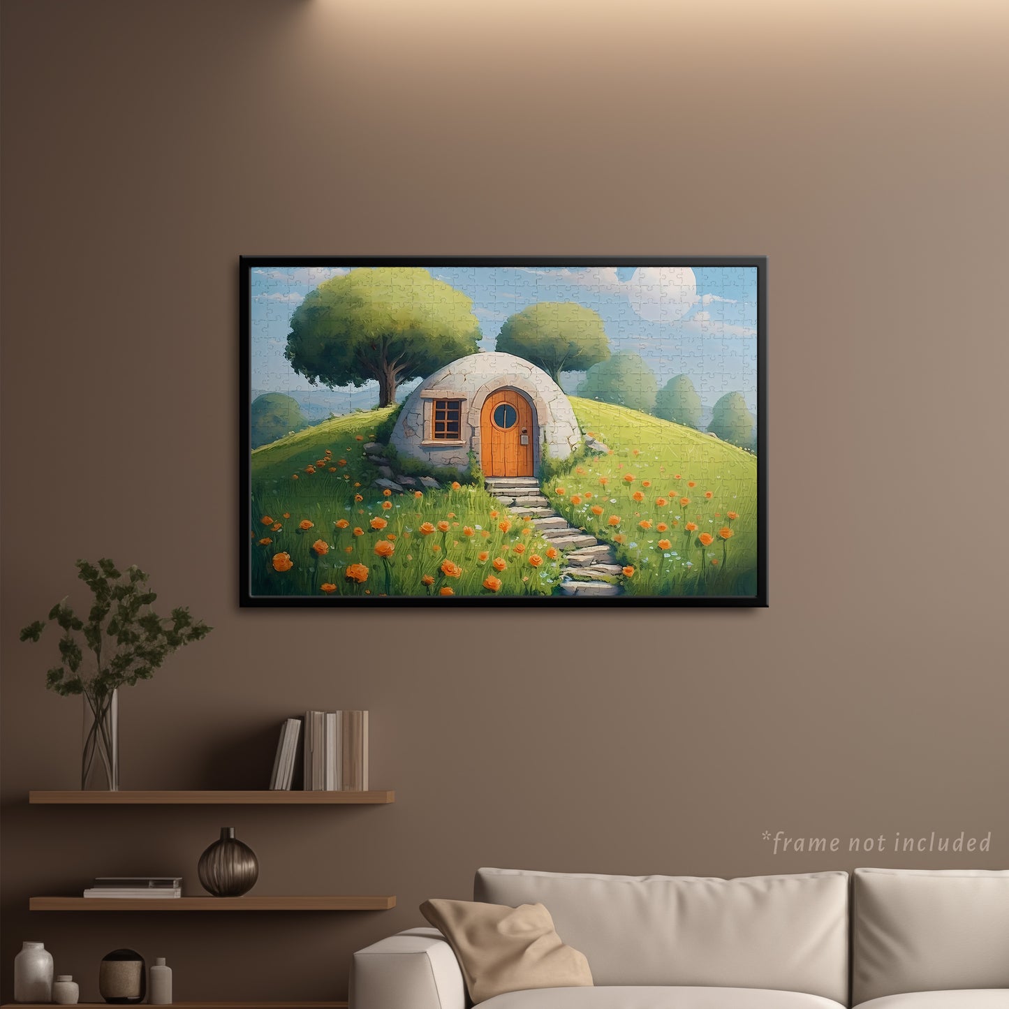 Whimsical Hill House Puzzle