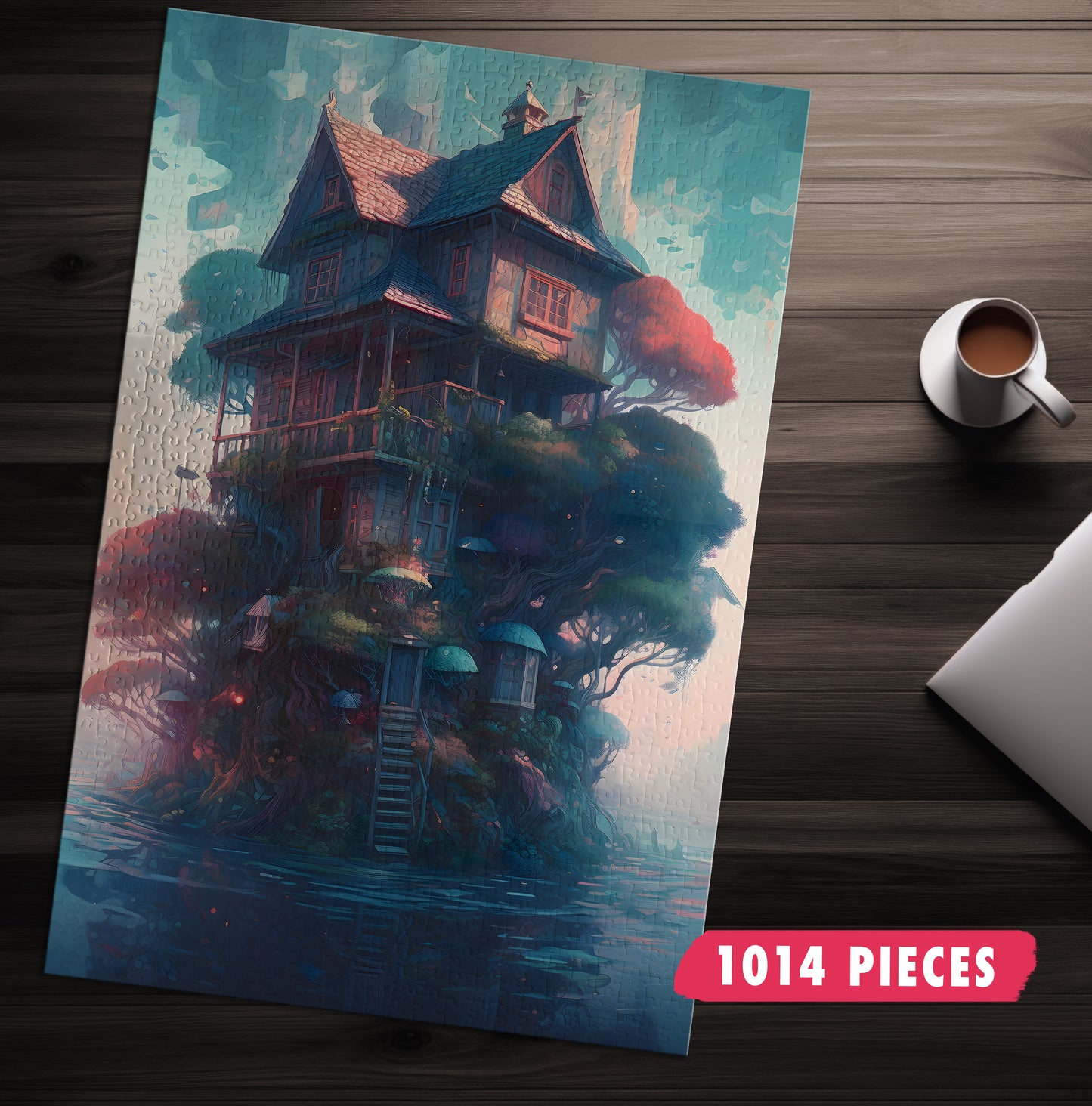 Wizard Lake House Jigsaw Puzzle