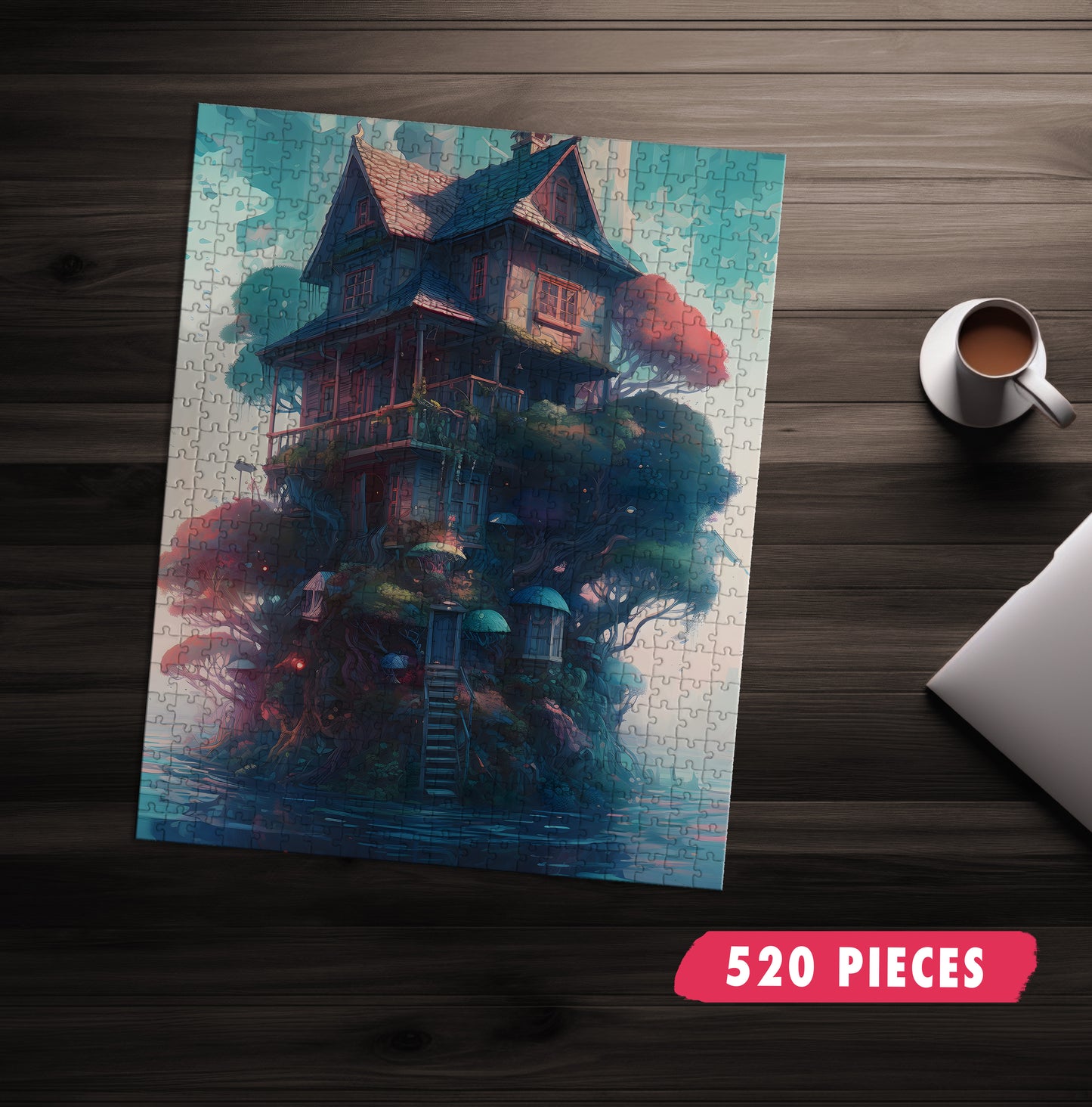 Wizard Lake House Jigsaw Puzzle