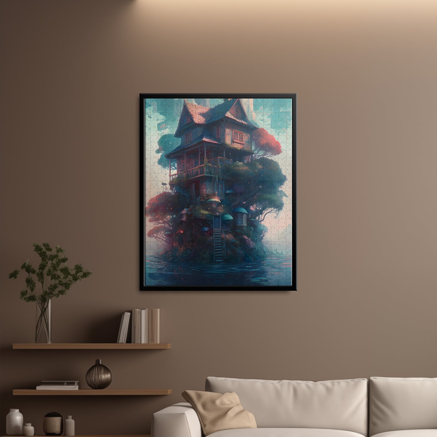 Wizard Lake House Jigsaw Puzzle