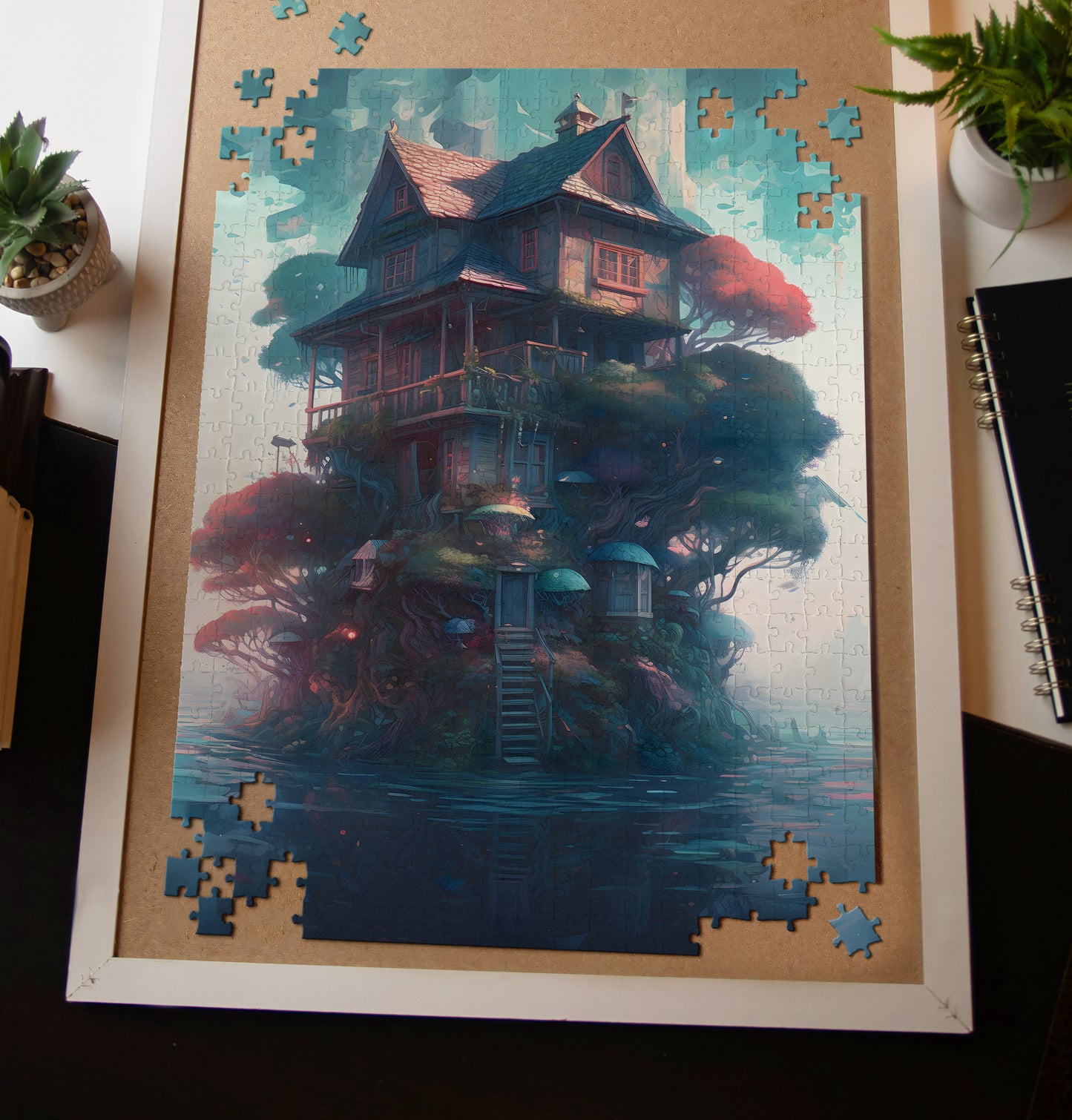 Wizard Lake House Jigsaw Puzzle
