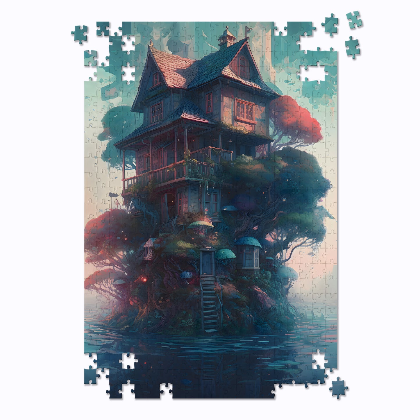 Wizard Lake House Jigsaw Puzzle