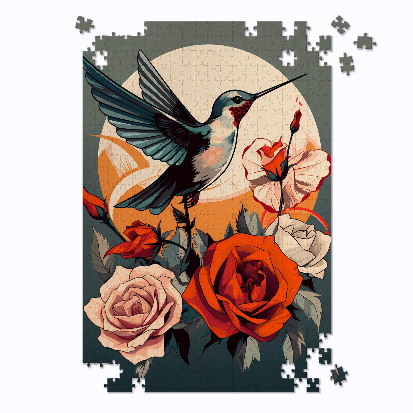 Floral Humming Bird