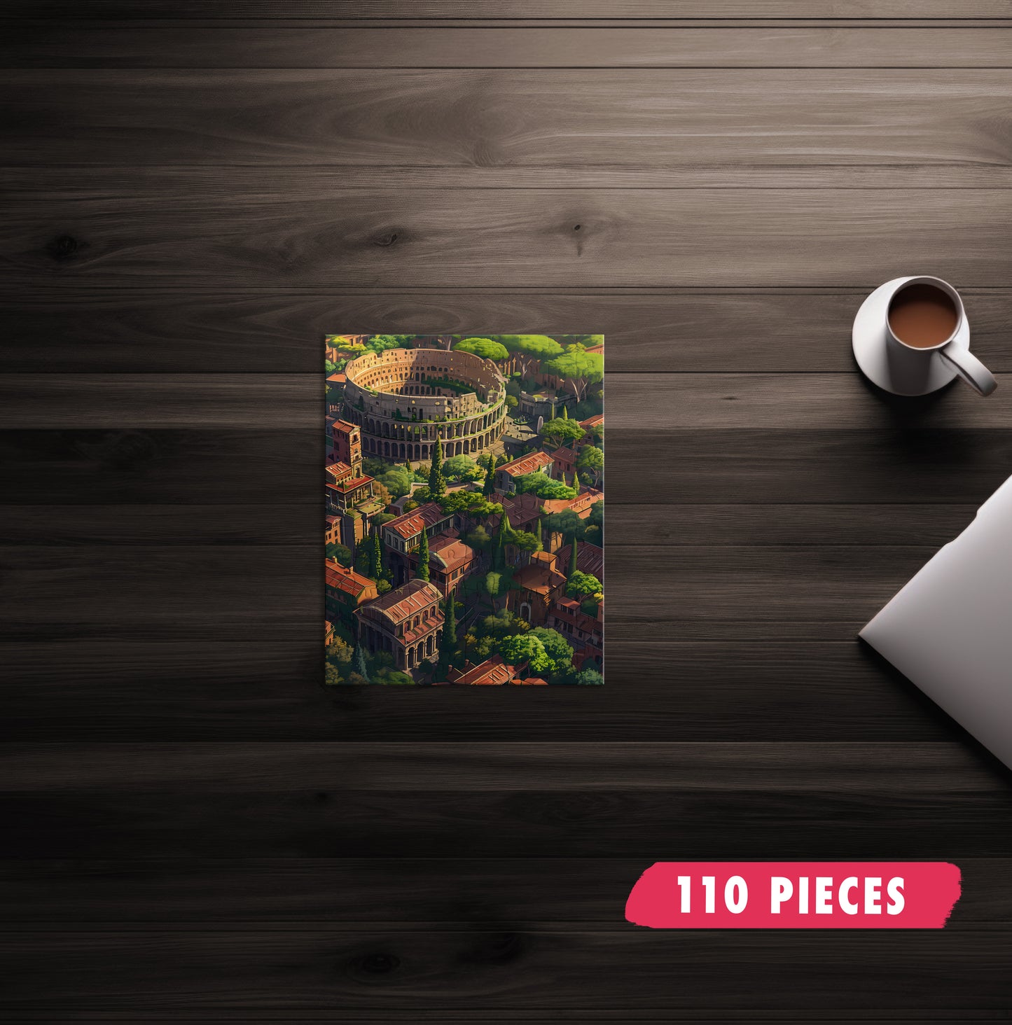Vibrant Colosseum Jigsaw Puzzle