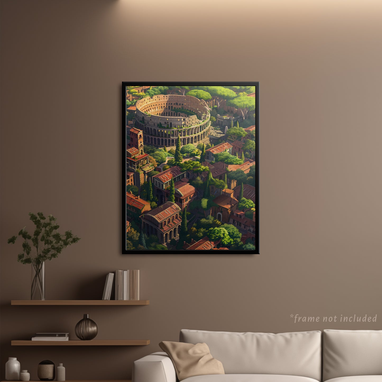 Vibrant Colosseum Jigsaw Puzzle