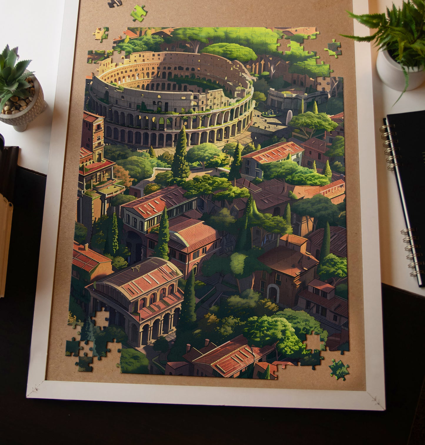 Vibrant Colosseum Jigsaw Puzzle