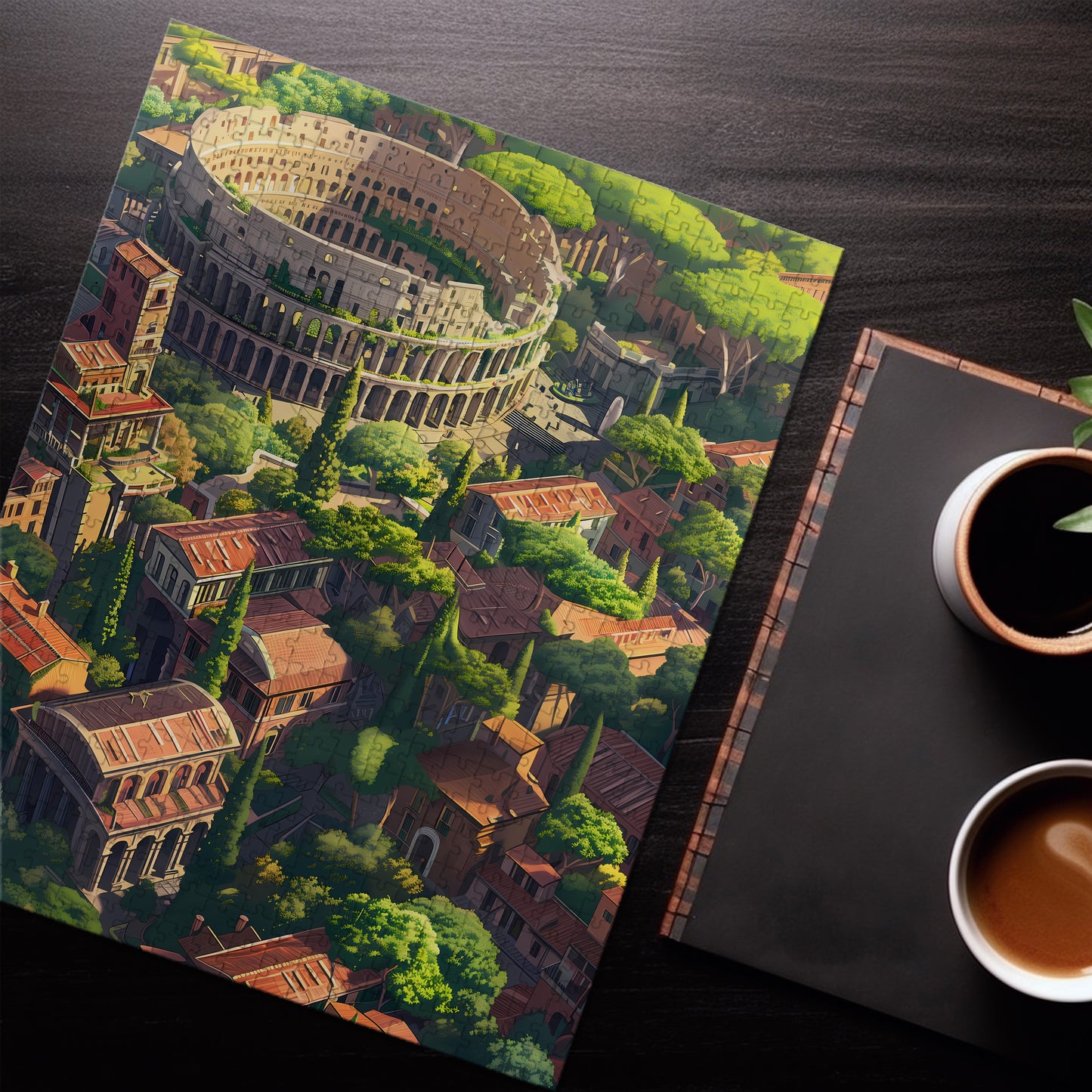 Vibrant Colosseum Jigsaw Puzzle