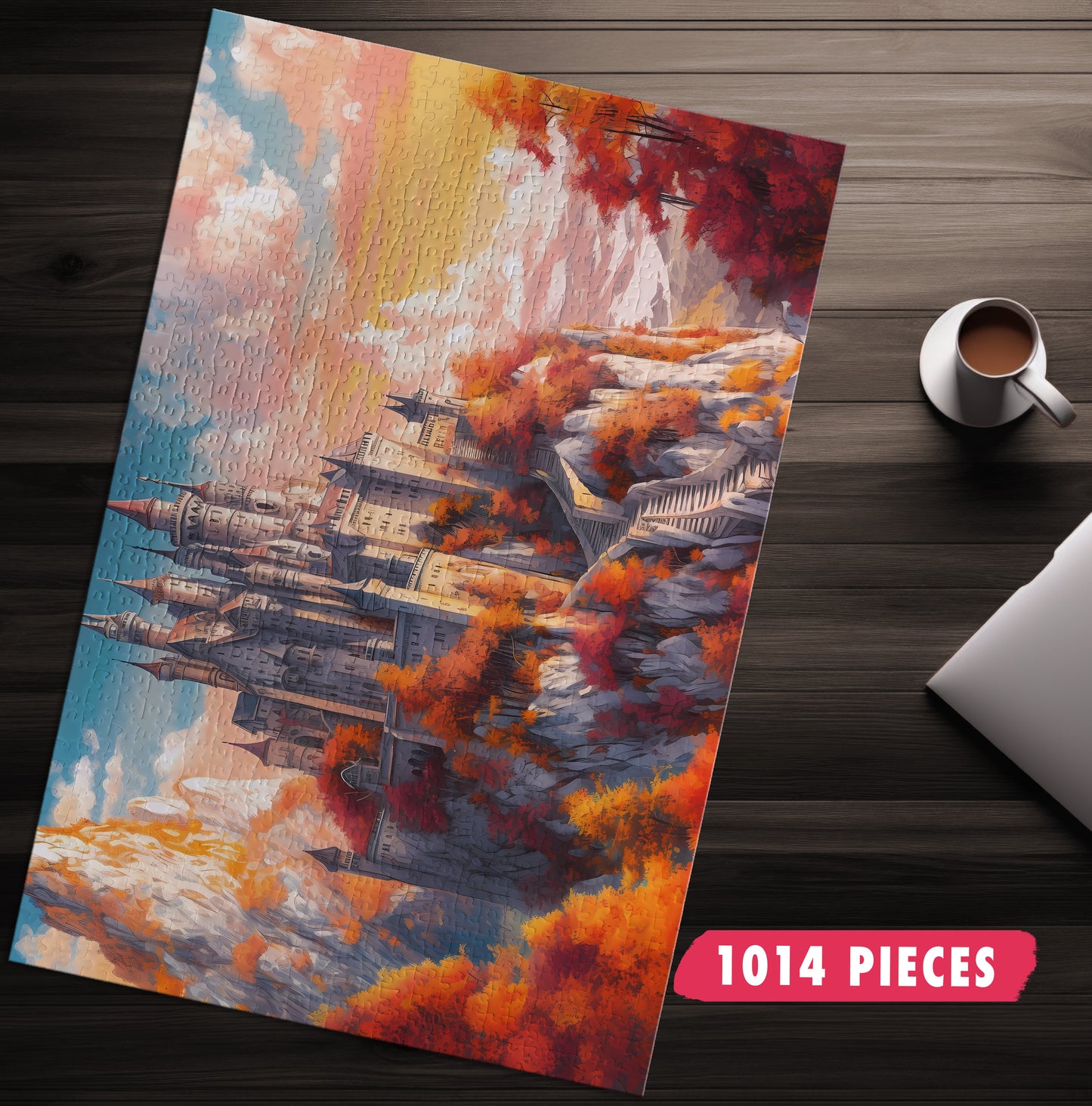 Autumn Ivory Palace Jigsaw Puzzle