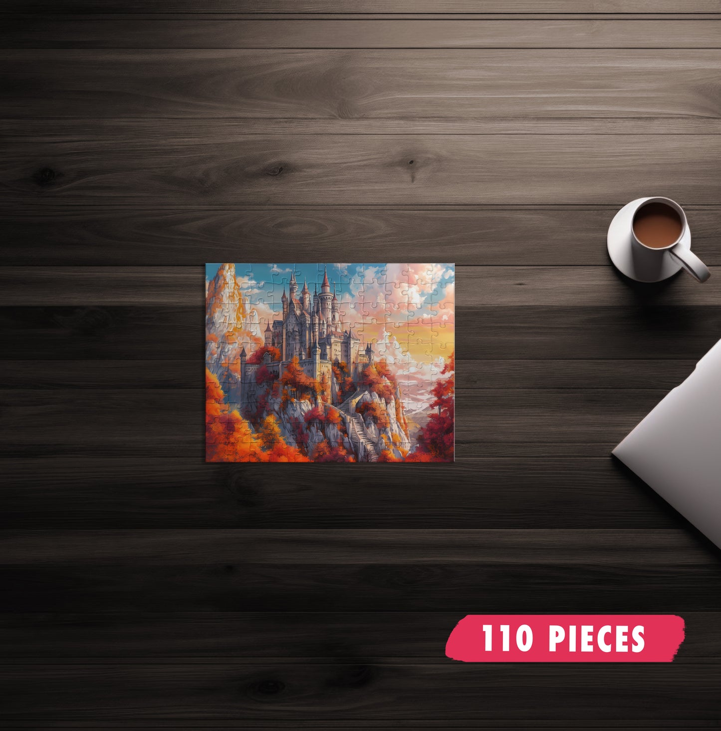 Autumn Ivory Palace Jigsaw Puzzle
