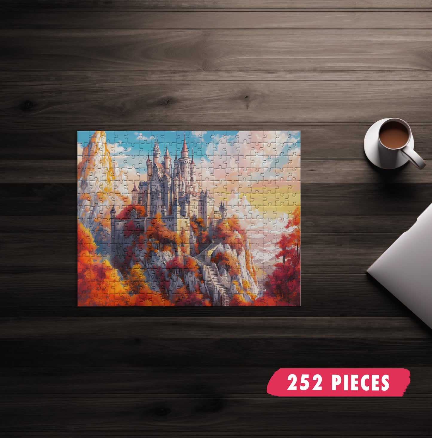 Autumn Ivory Palace Jigsaw Puzzle